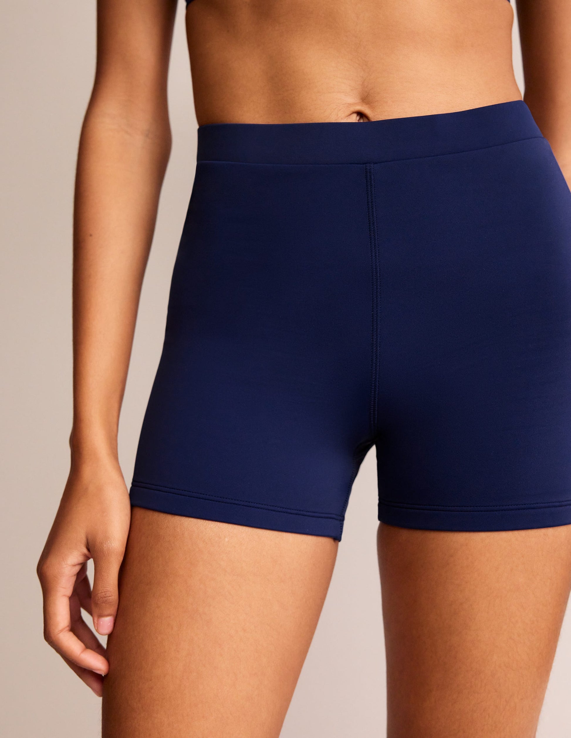 Swim Cycling Shorts-Navy-2