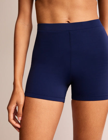 Swim Cycling Shorts-Navy-2
