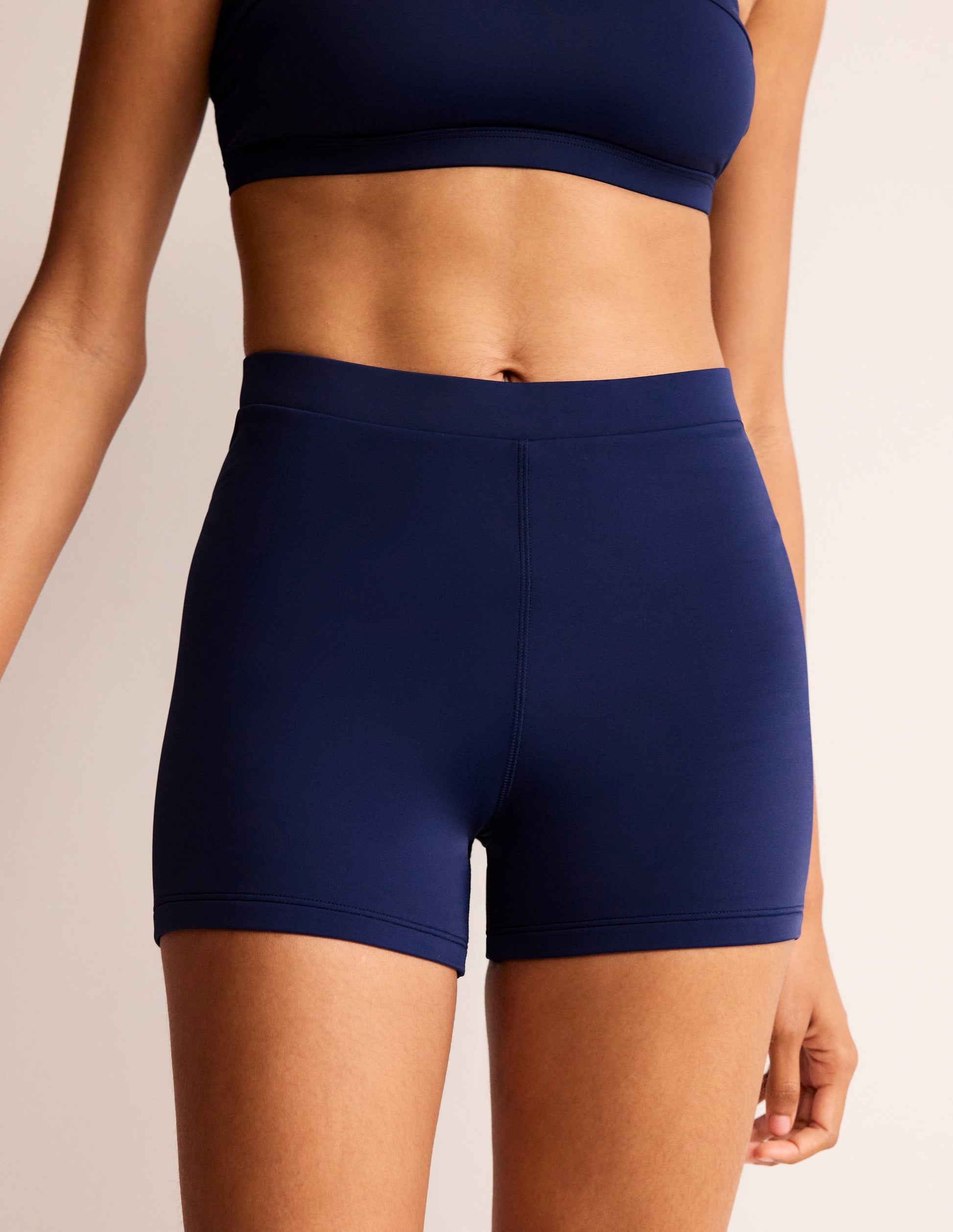 Swim Cycling Shorts-Navy-4