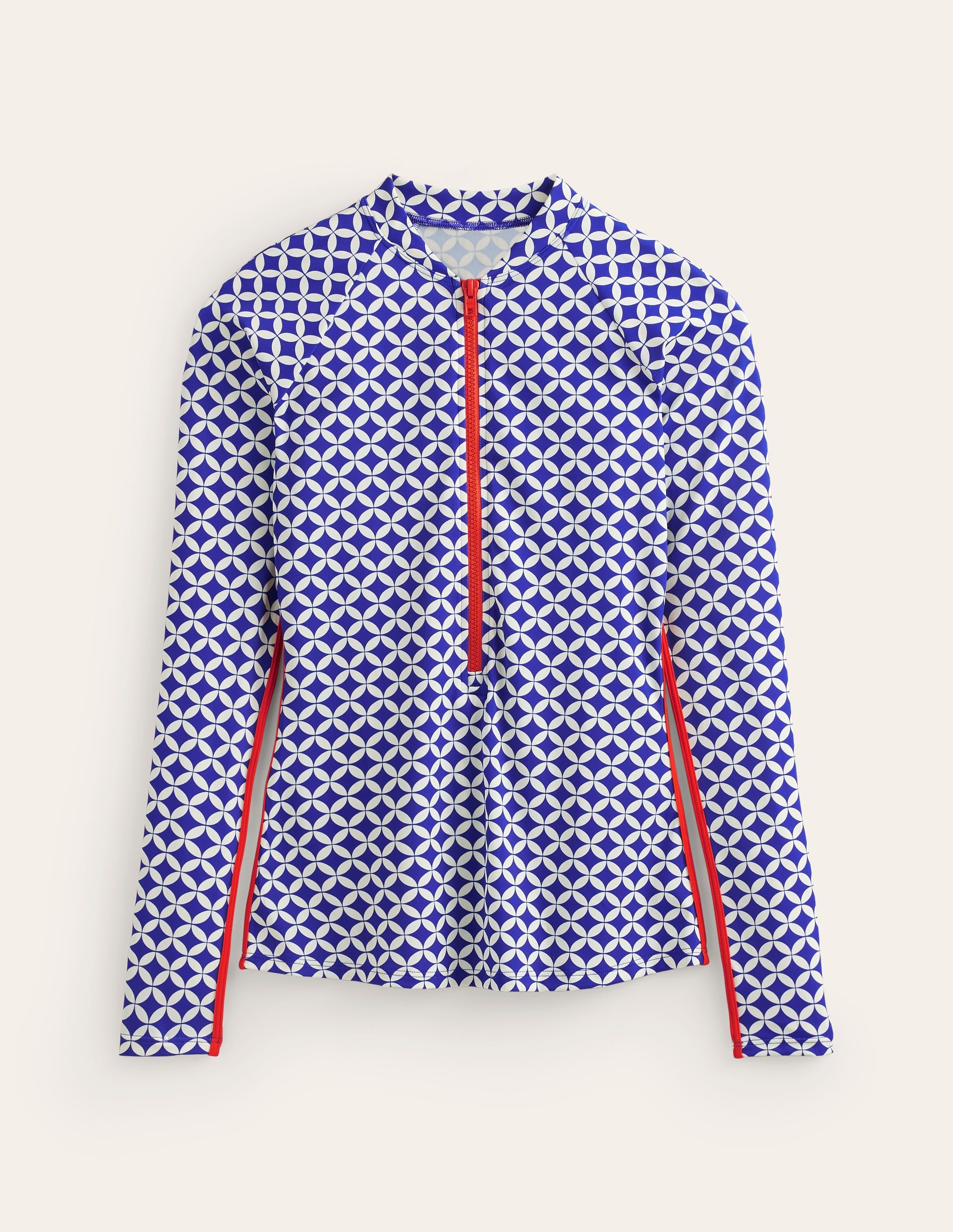 Piped Raglan Rash Vest-Surf The Web, Diamond Terrace - Image 5