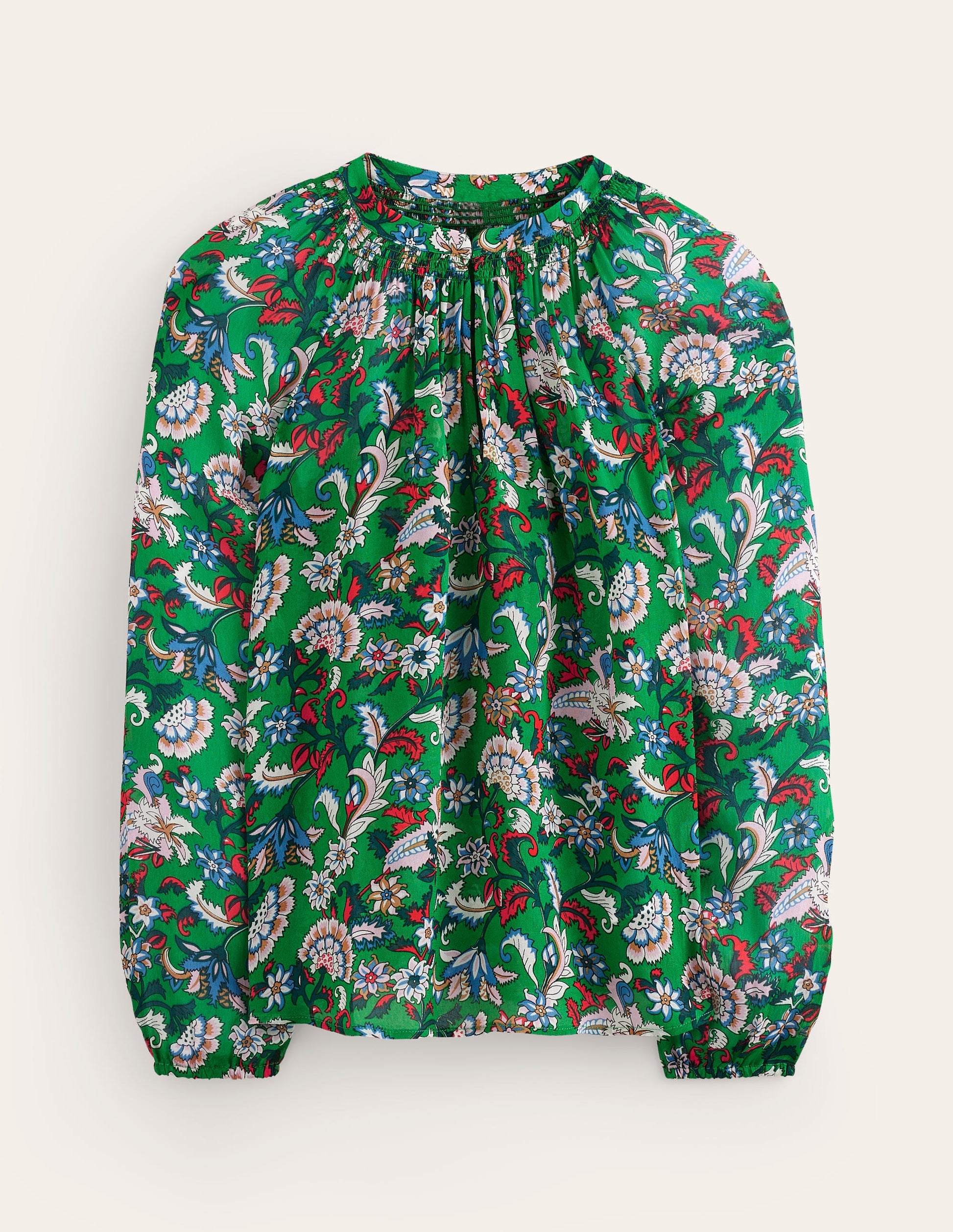Grace Top-Green, Botanical Bunch-5