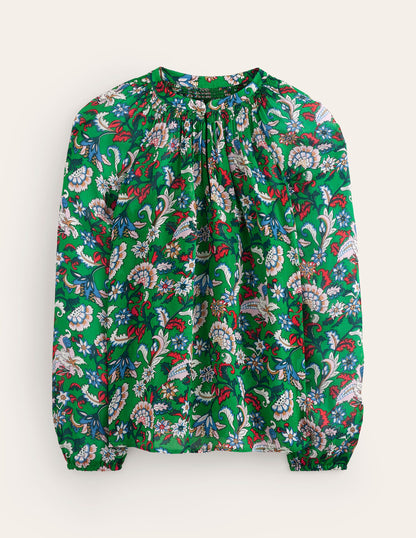 Grace Top-Green, Botanical Bunch-5