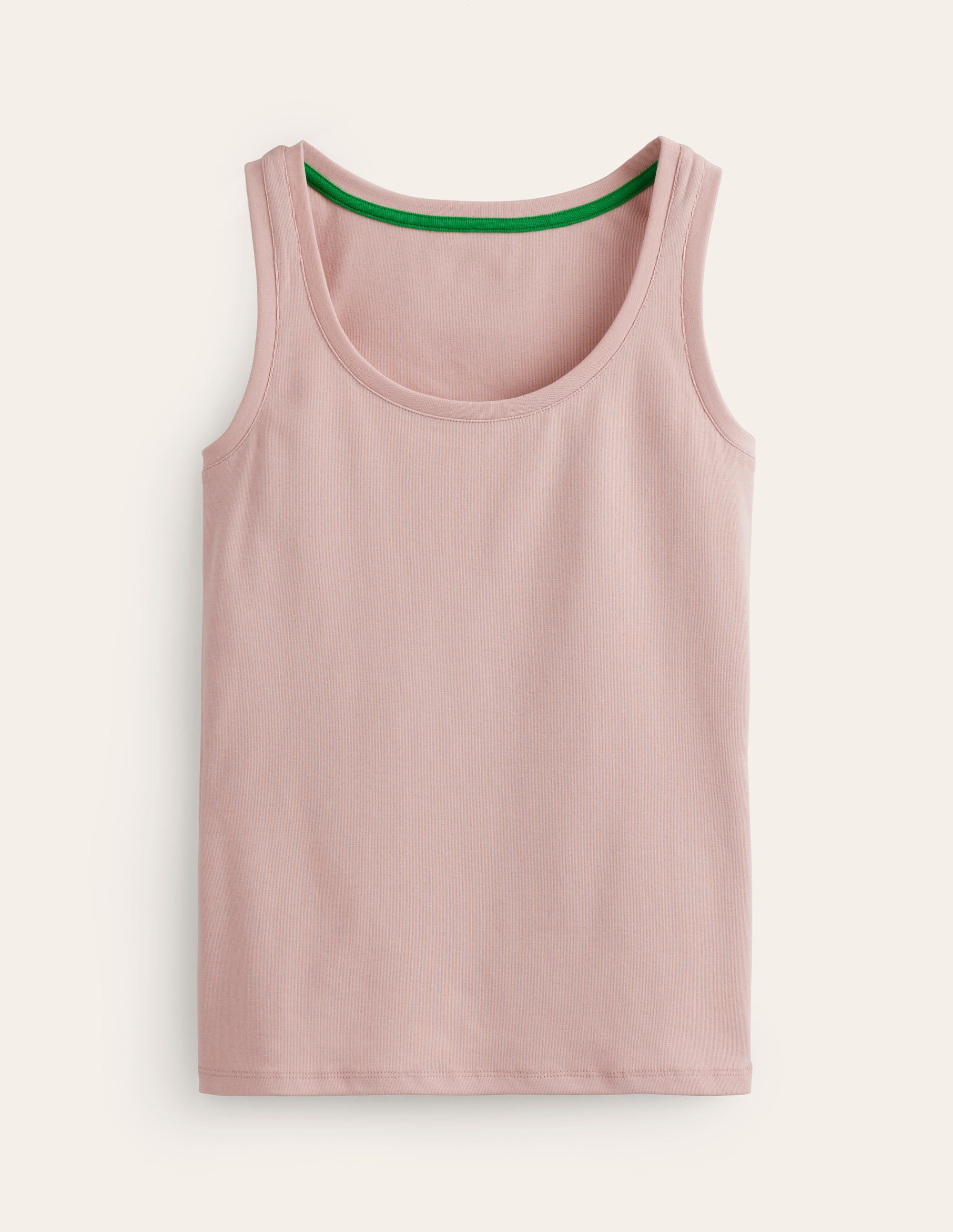 Essential Scoop-Neck Vest-Milkshake - Image 5