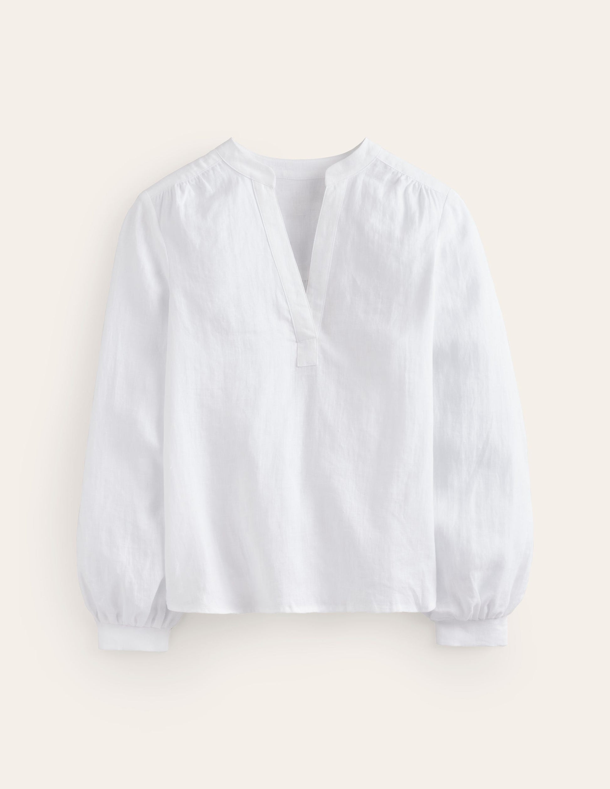Alice Linen Top-White-5