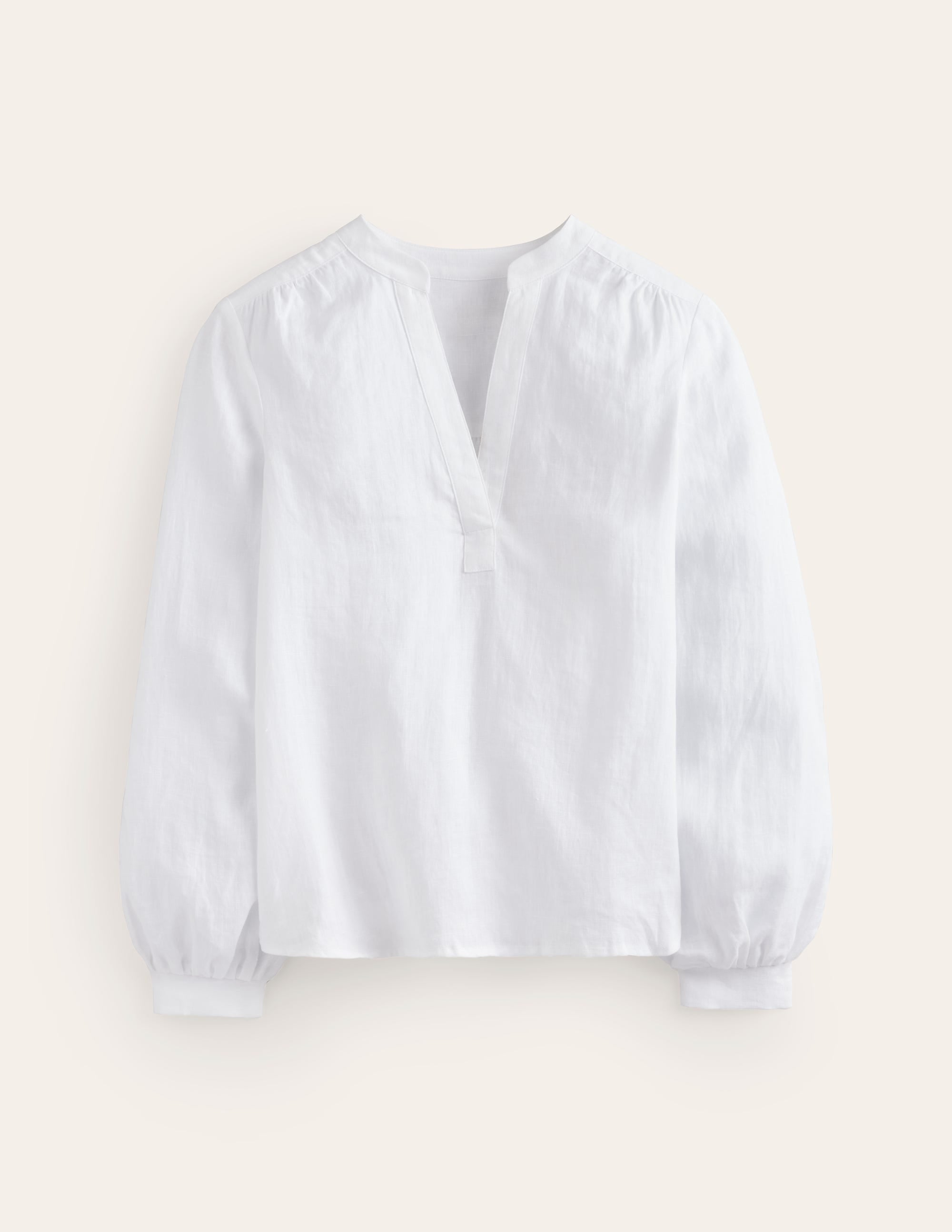 Alice Linen Top-White - Image 5