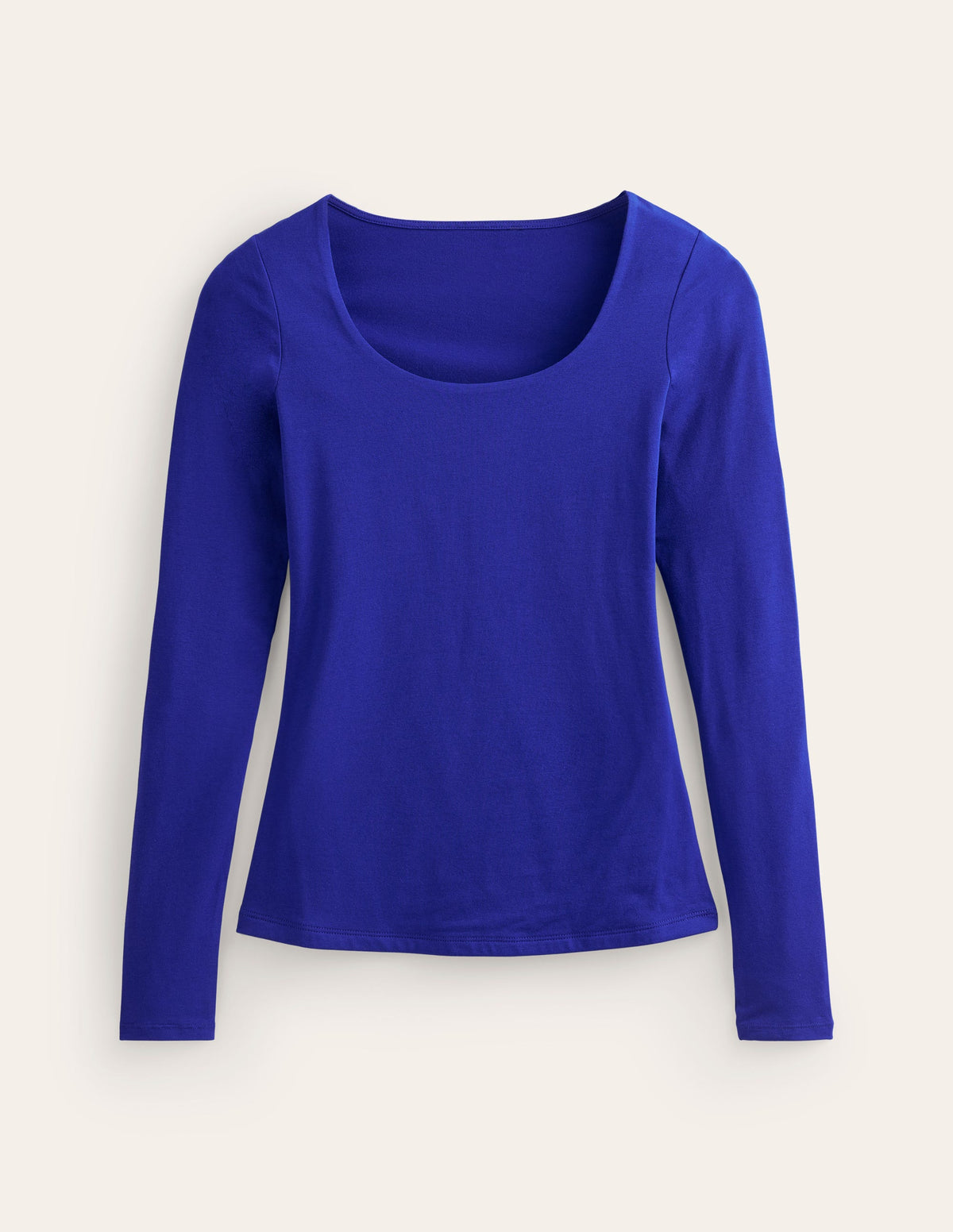 Double Layer Scoop Long Sleeve-Surf the Web-5