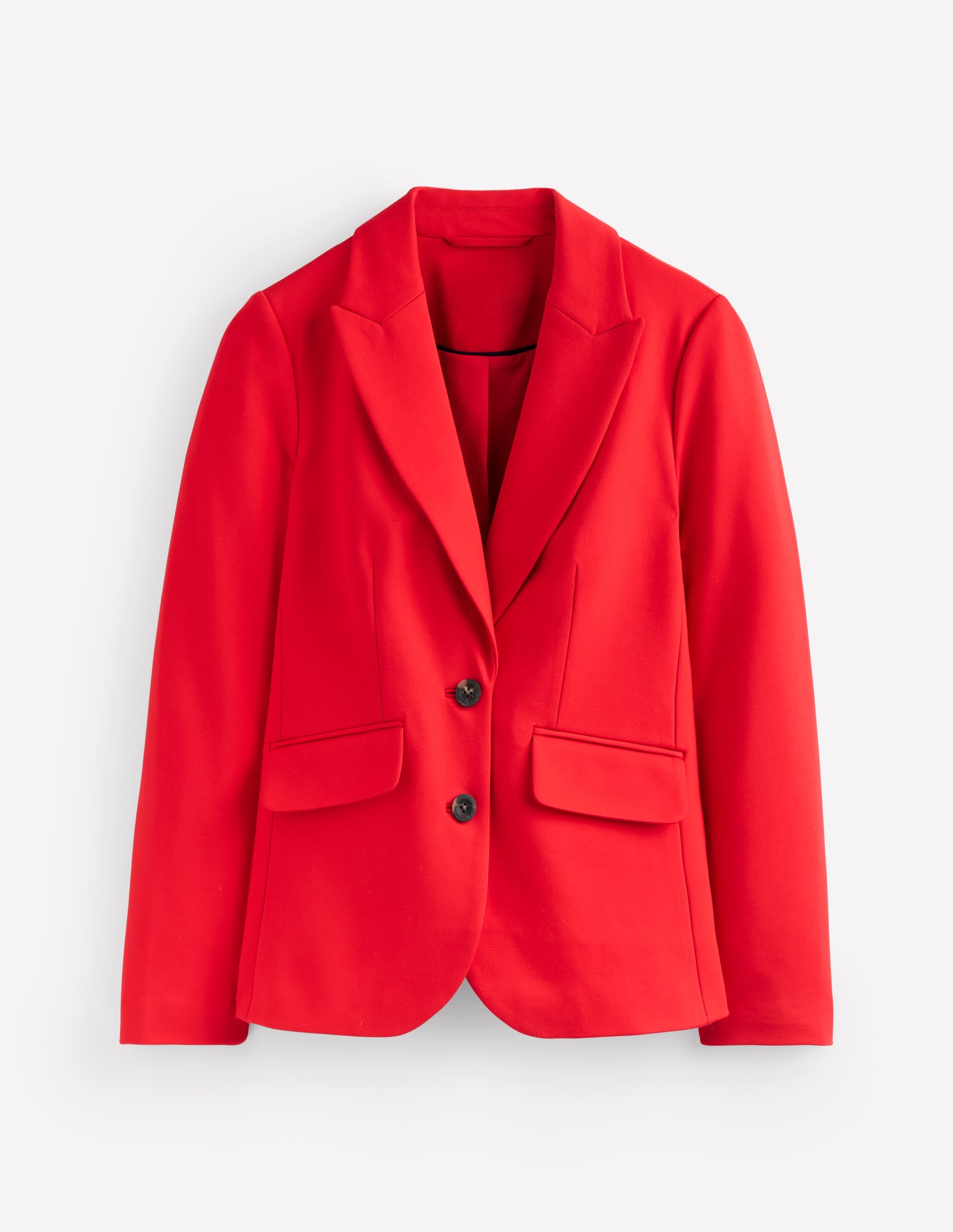 Marylebone Ponte Blazer-Pomegranate - Image 6