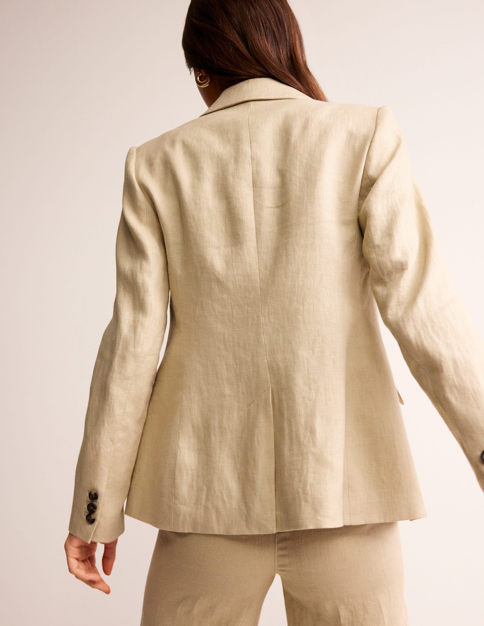 Marylebone Linen Blazer-Neutral-3