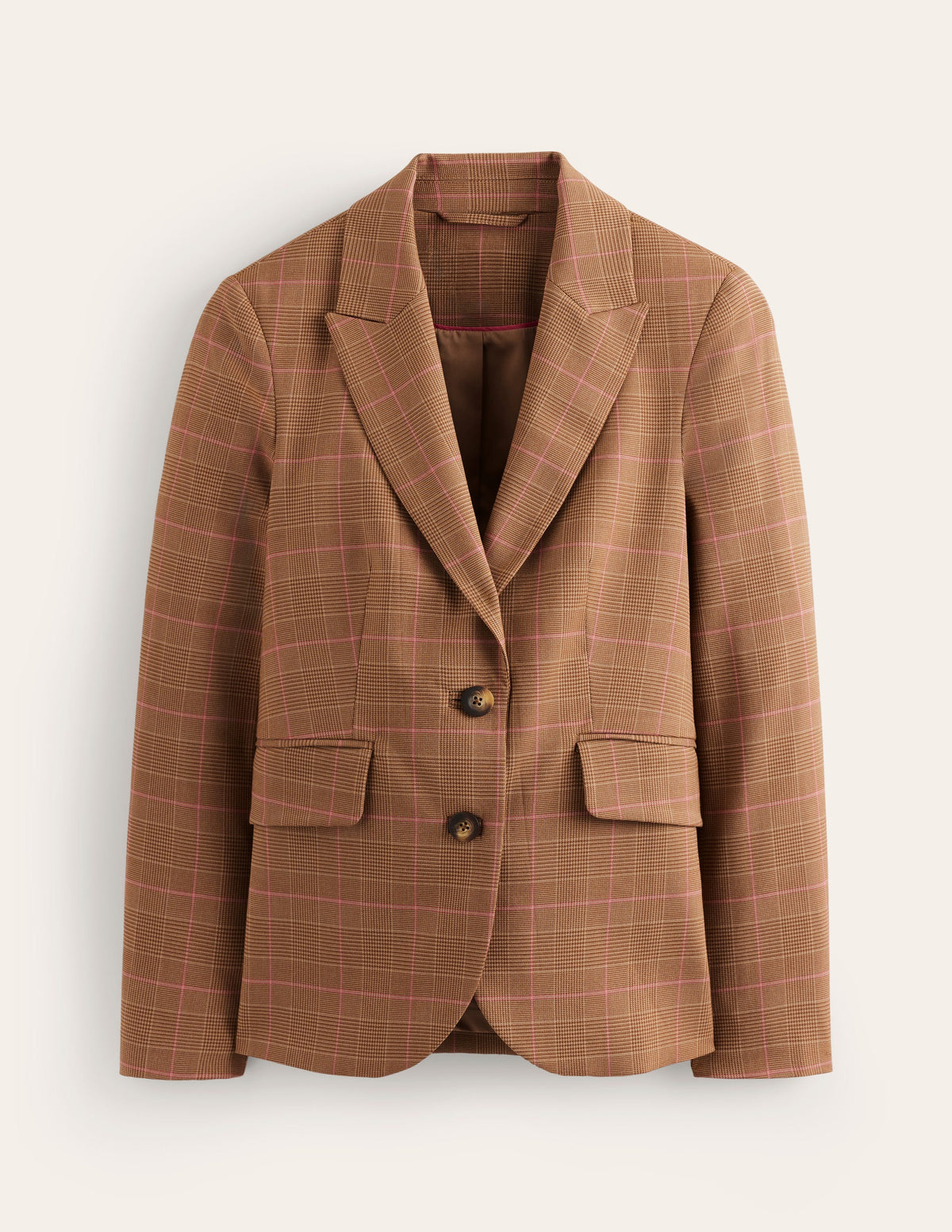 Marylebone Check Blazer-Check - Image 6