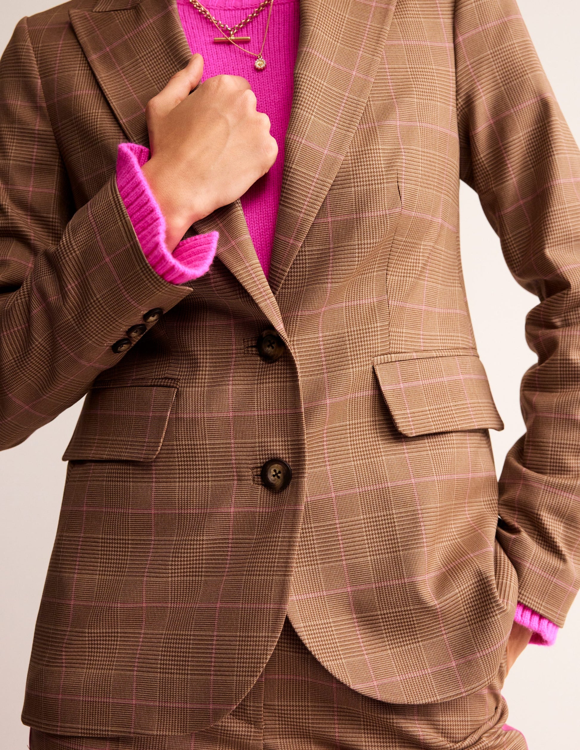 Marylebone Check Blazer-Check-2