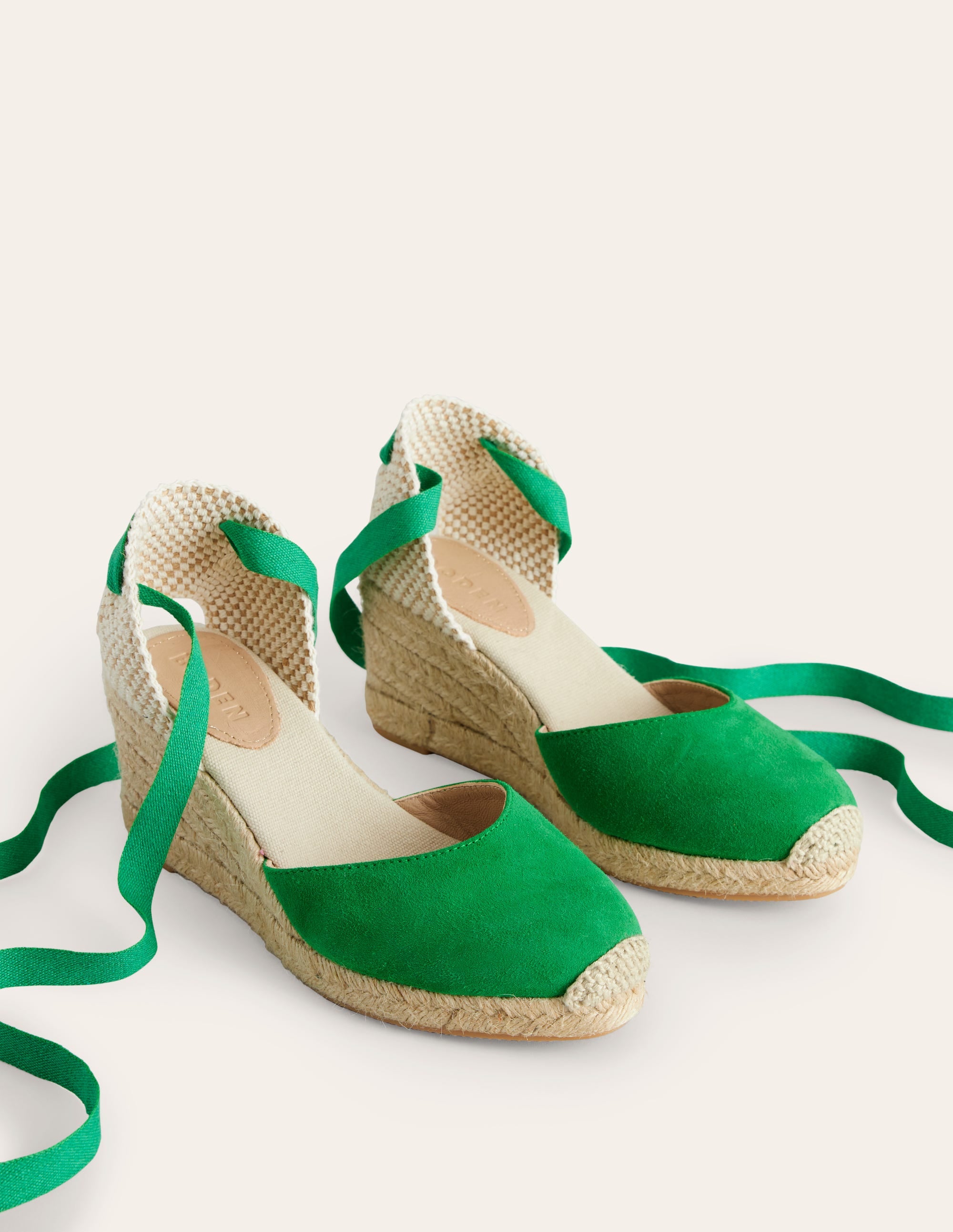 Cassie Espadrille Wedge-Sapling Green - Image 3