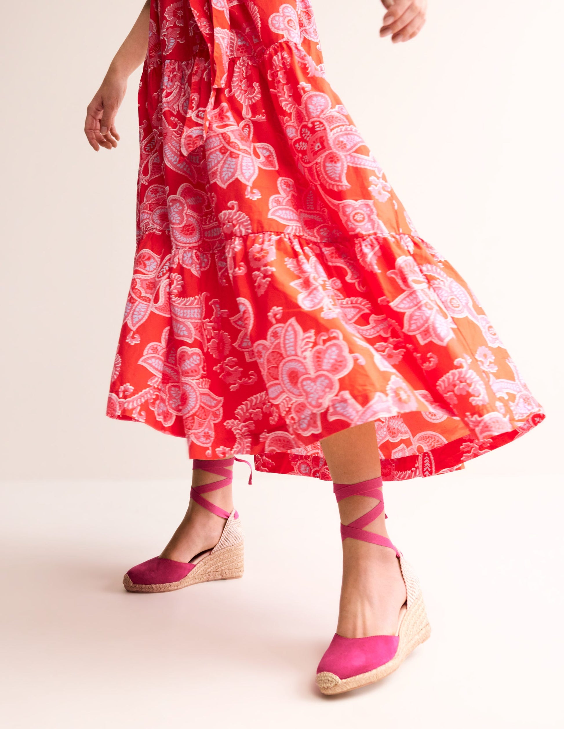 Cassie Espadrille Wedge-Festival Pink-1
