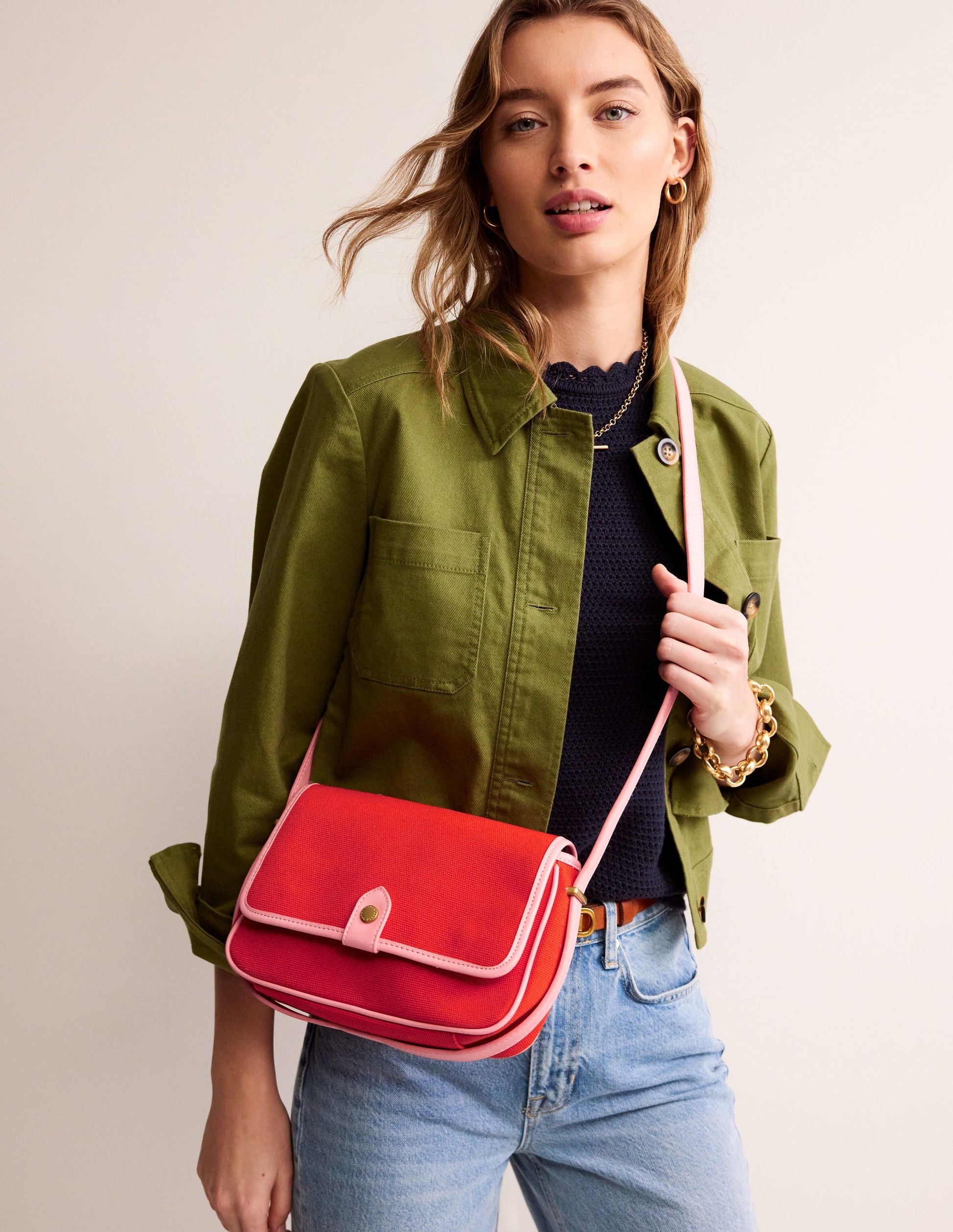 Structured Cross-Body Bag-Firecracker-1