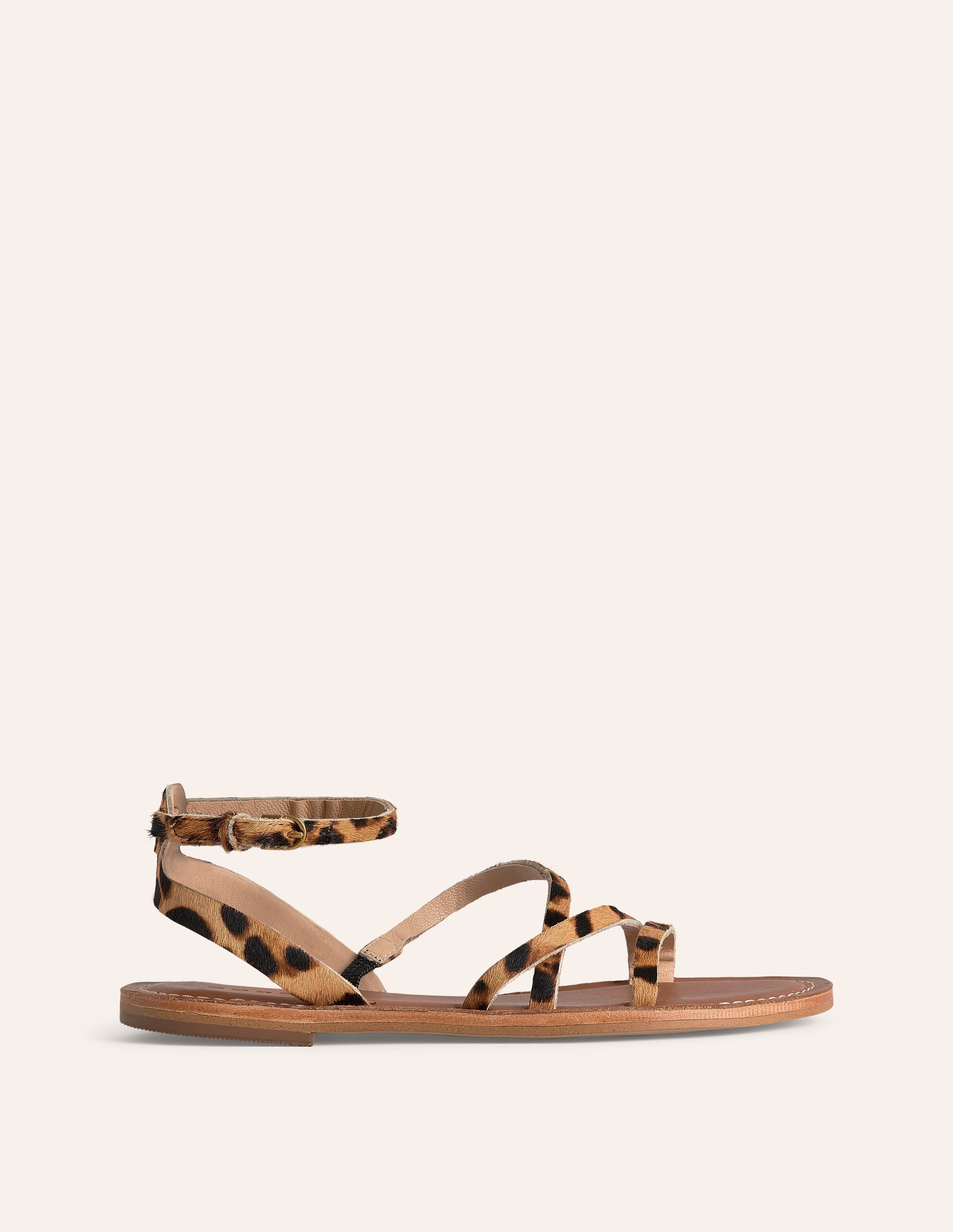 Women's leopard print sandals