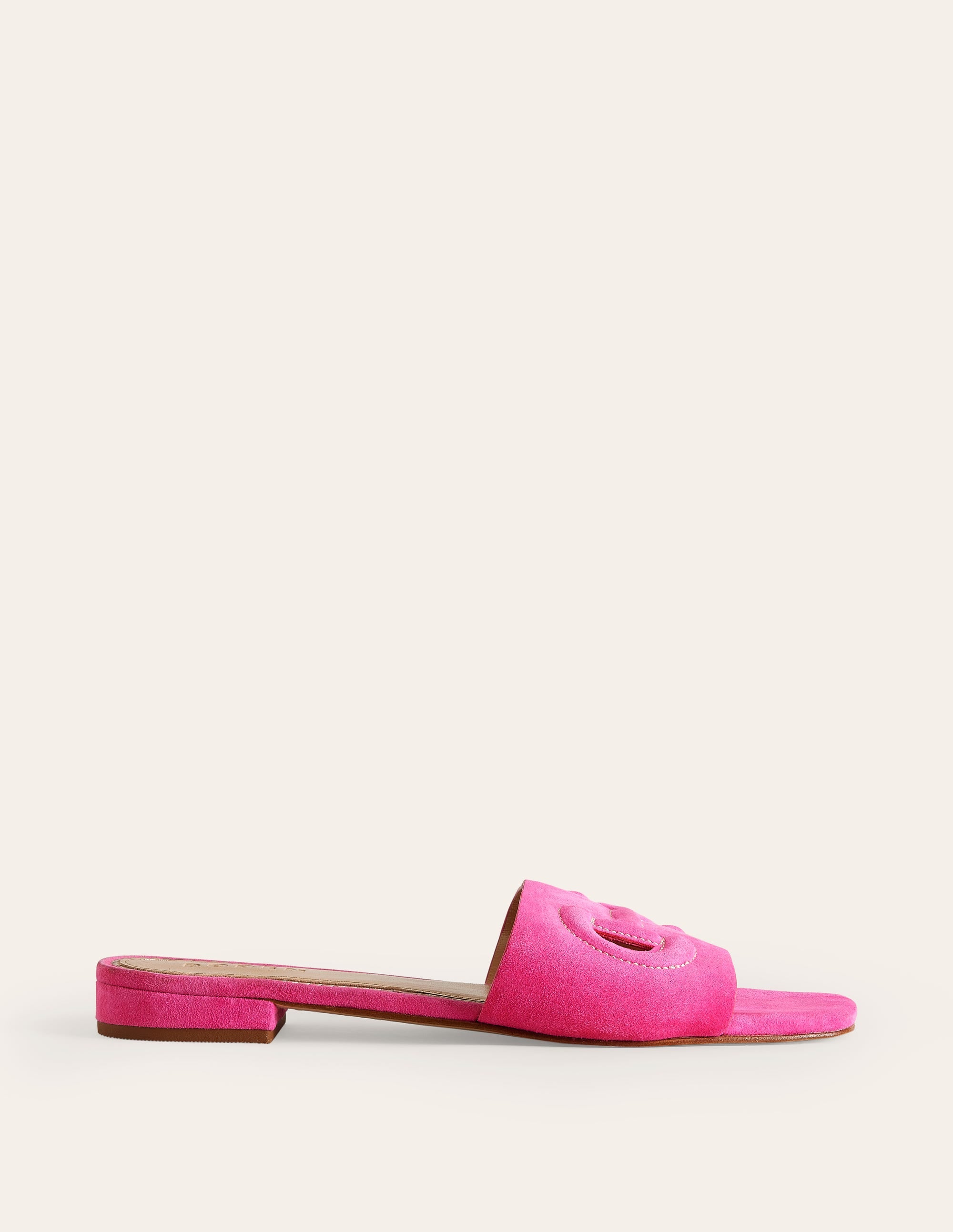 Stitch Cut Out Snaffle Sliders-Festival Pink - Image 2
