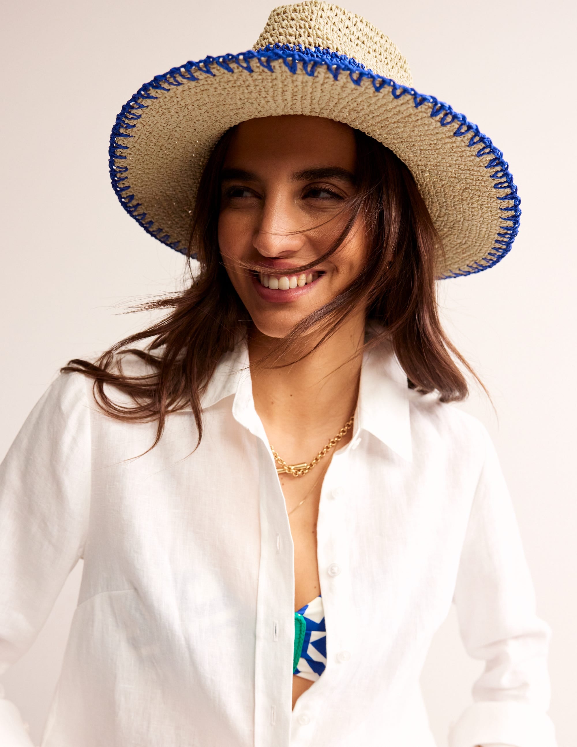 Straw Fedora-Natural - Image 2