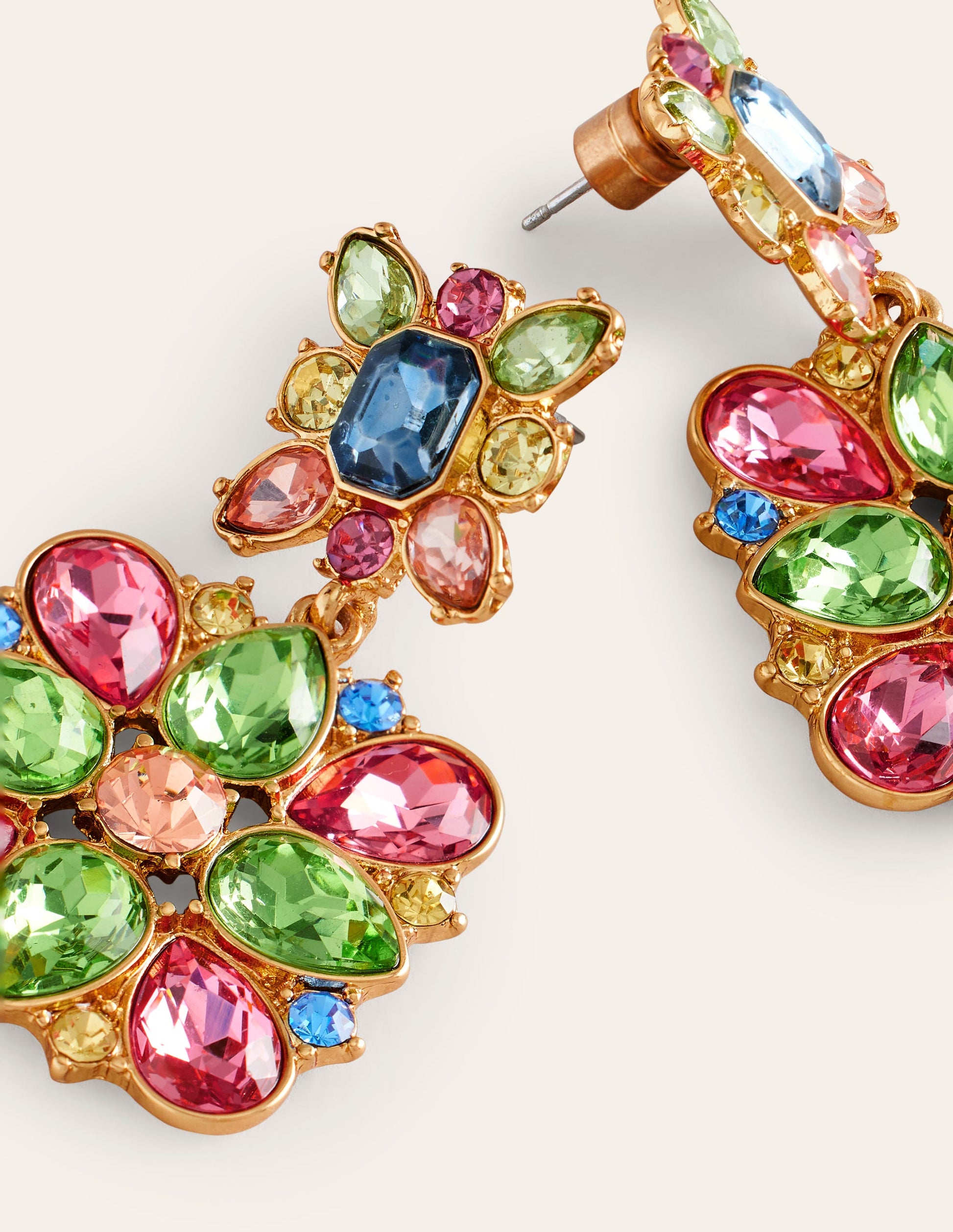 Jewel Mega Earrings-Multi-3