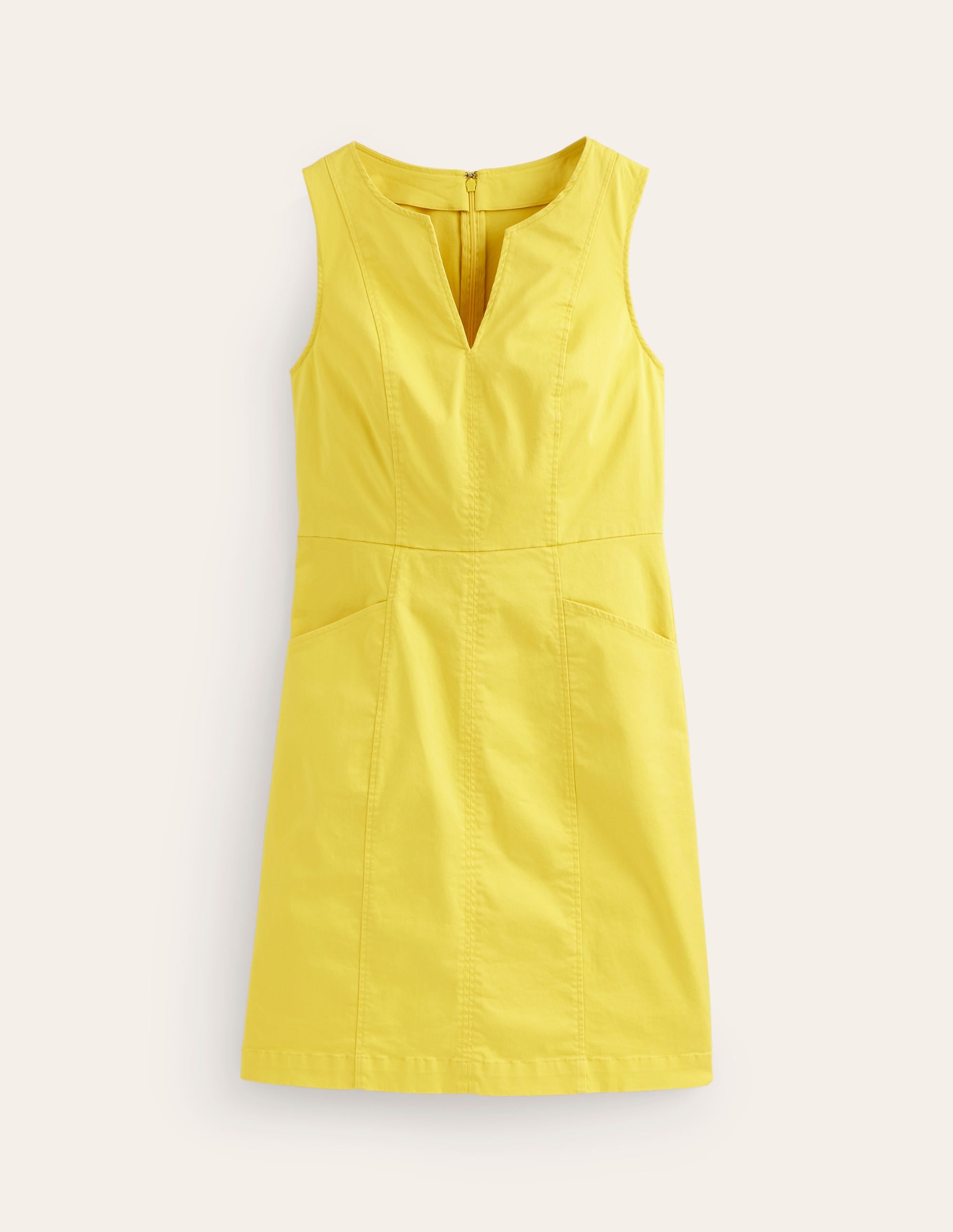 Helena Chino Short Dress-Passionfruit - Image 5