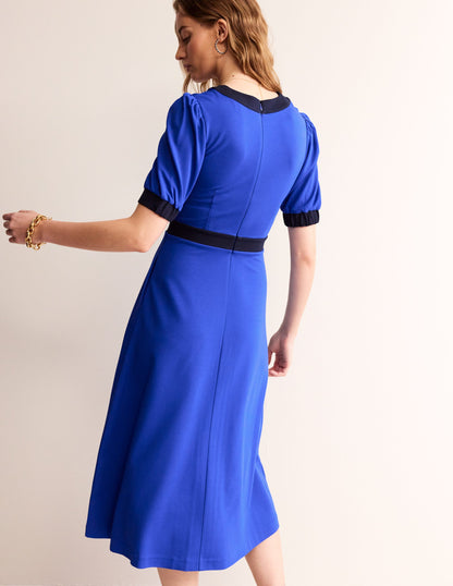 Philippa Ponte Midi Dress-Surf the Web-3