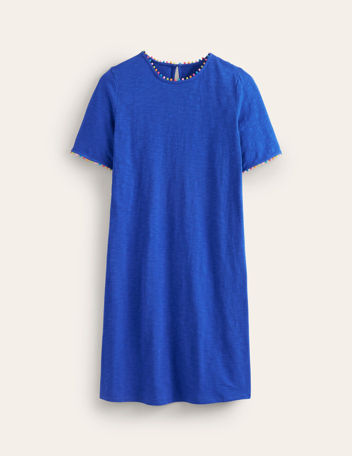 Ali Pom Sleeve Dress-Surf the Web - Image 5