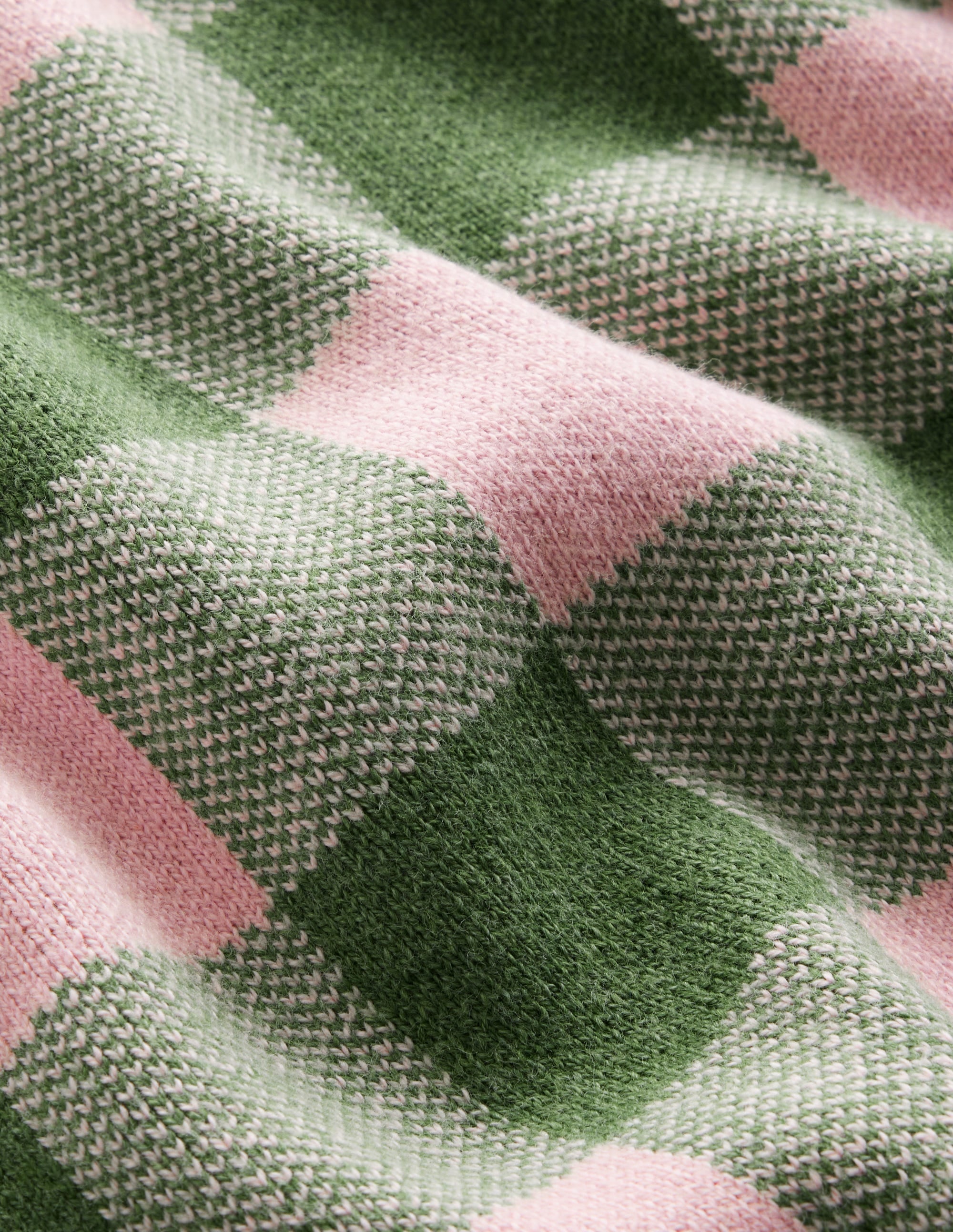 Gingham Tank-Rich Emerald, Blossom Pink - Image 7