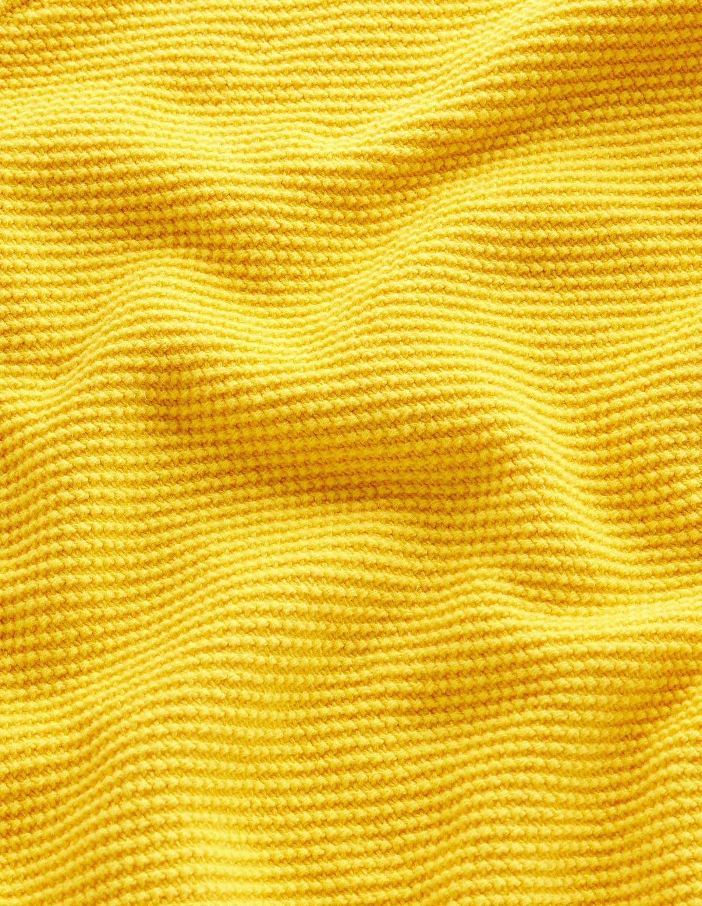 Button Detail Stitch Jumper-Super Lemon Yellow-6