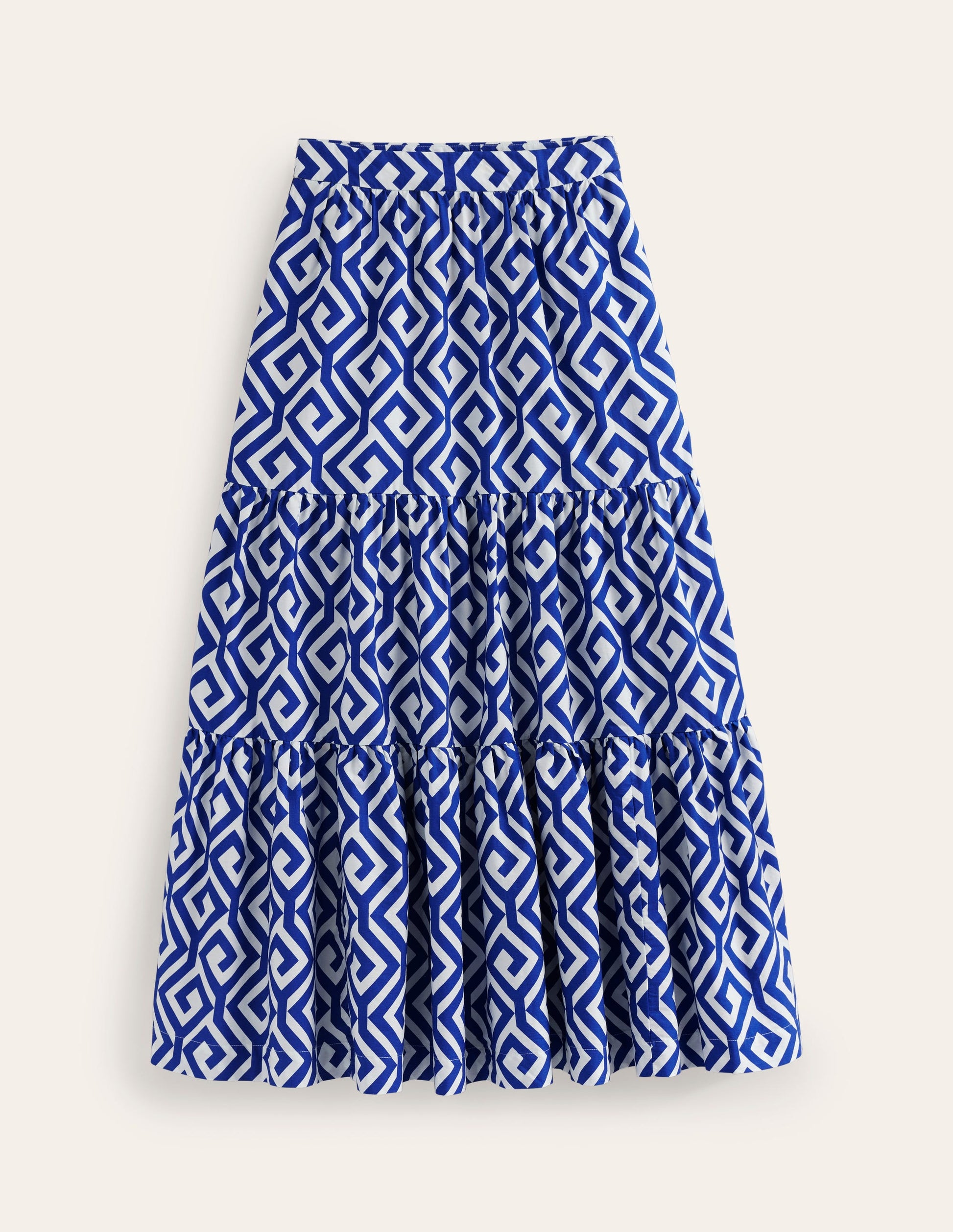 Lorna Tiered Maxi Skirt-Surf the web, Maze-6