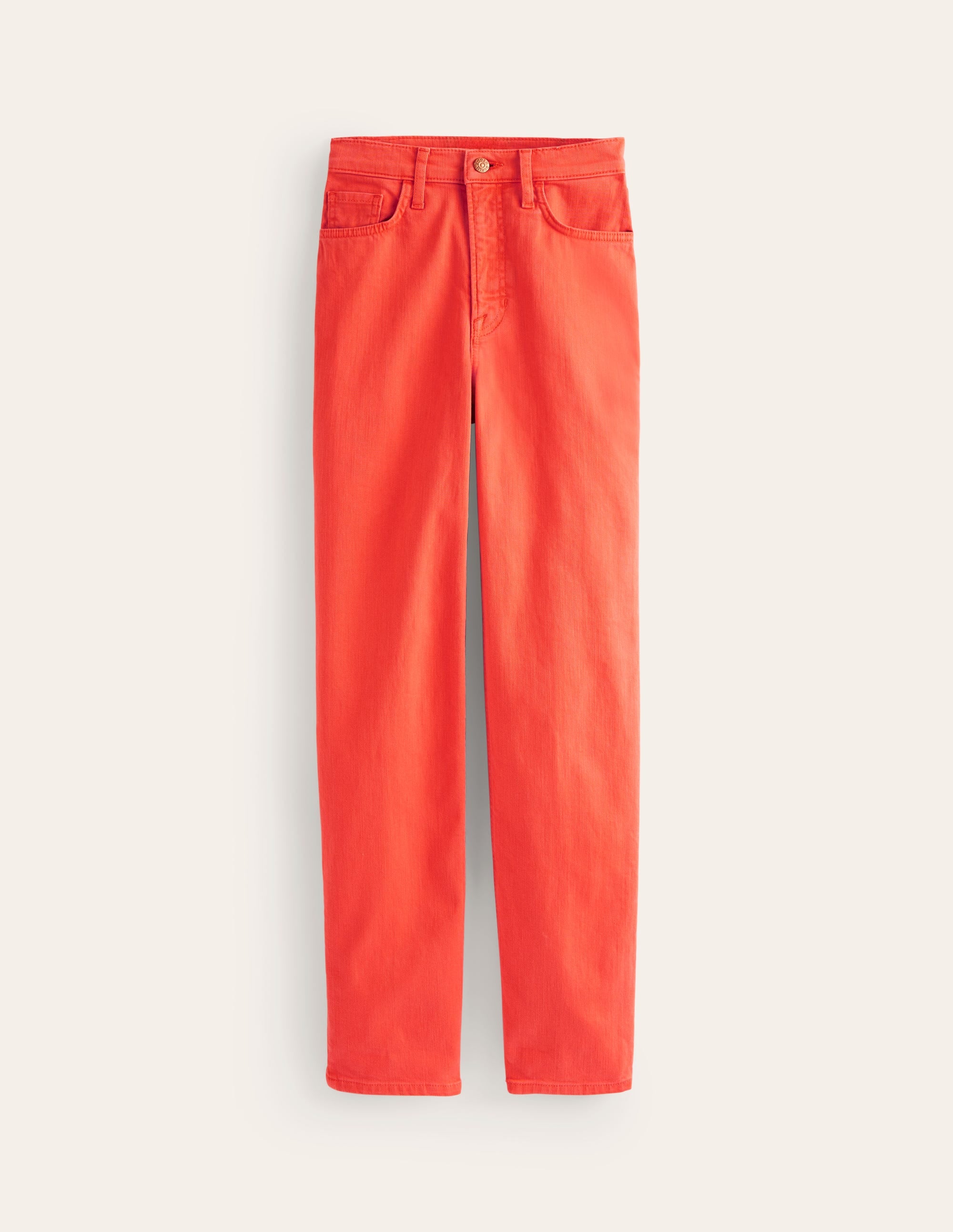Mid Rise Slim Leg Jeans-Manderin - Image 6