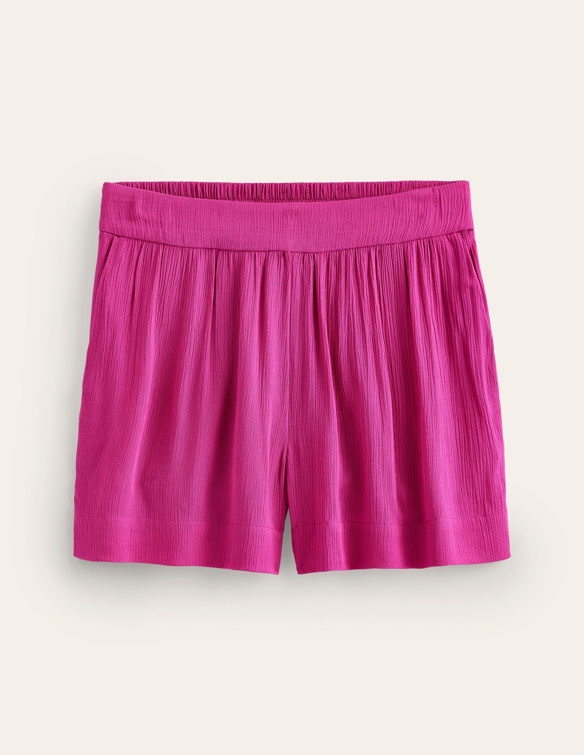 Crinkle Shorts-Phlox Pink-5
