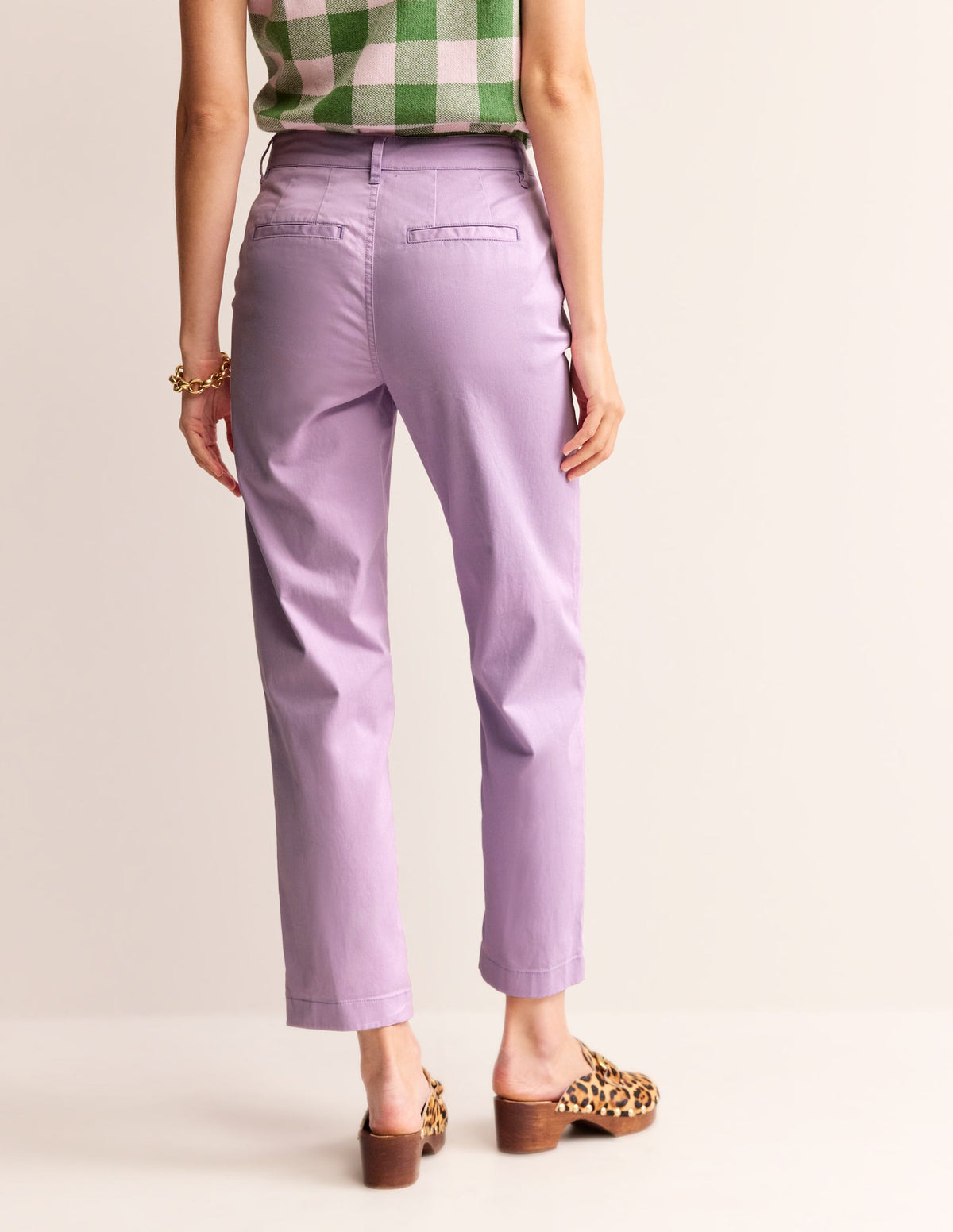 Barnsbury Chino Trousers-Orchid Bloom - Image 3