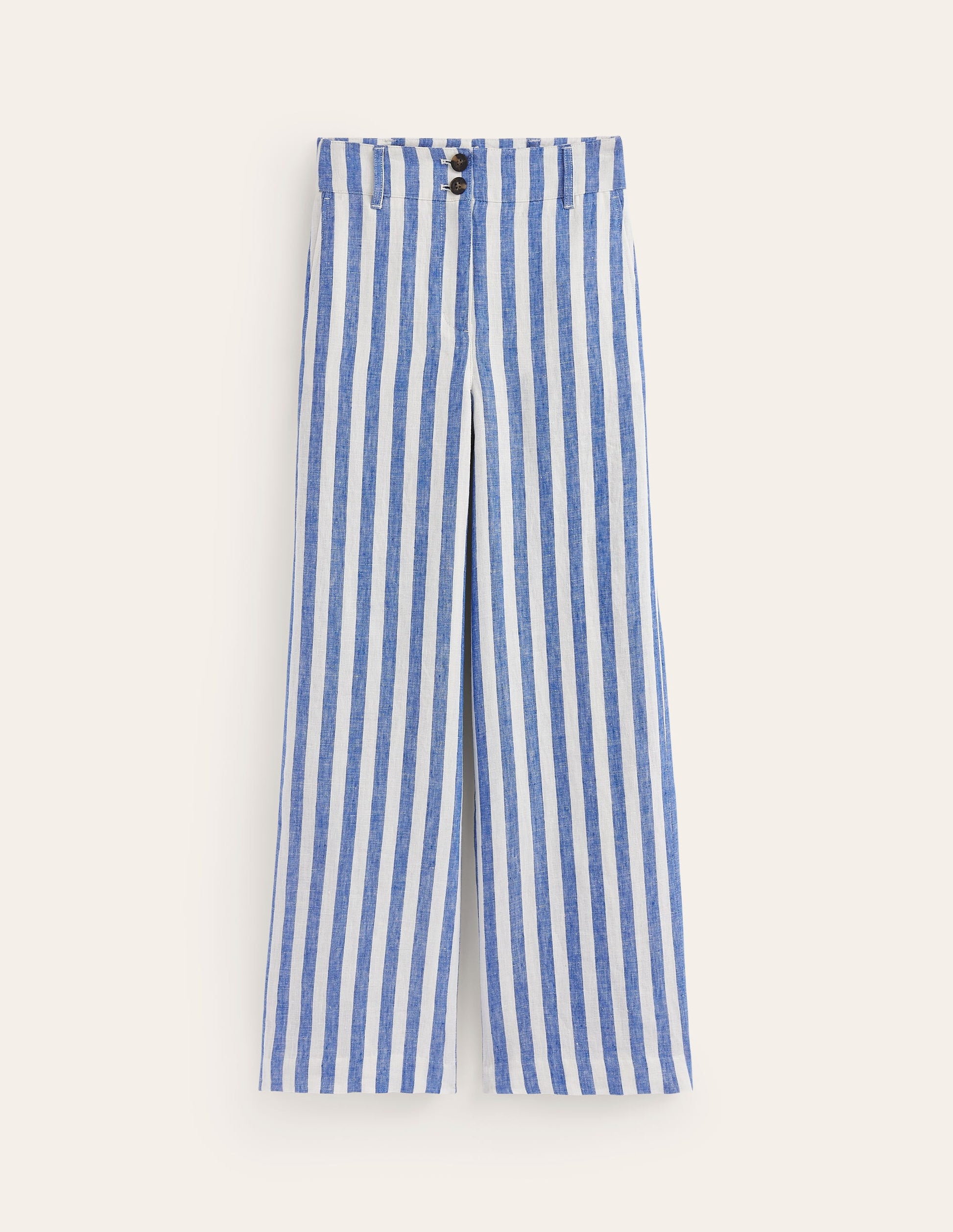 Westbourne Linen Trousers-Stripe-6