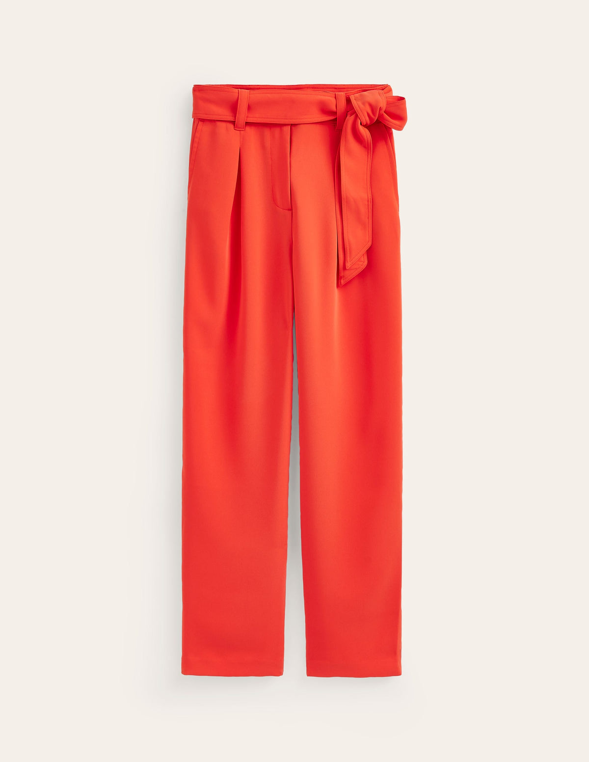 Tapered Tie Waist Trousers-Fiesta - Image 5