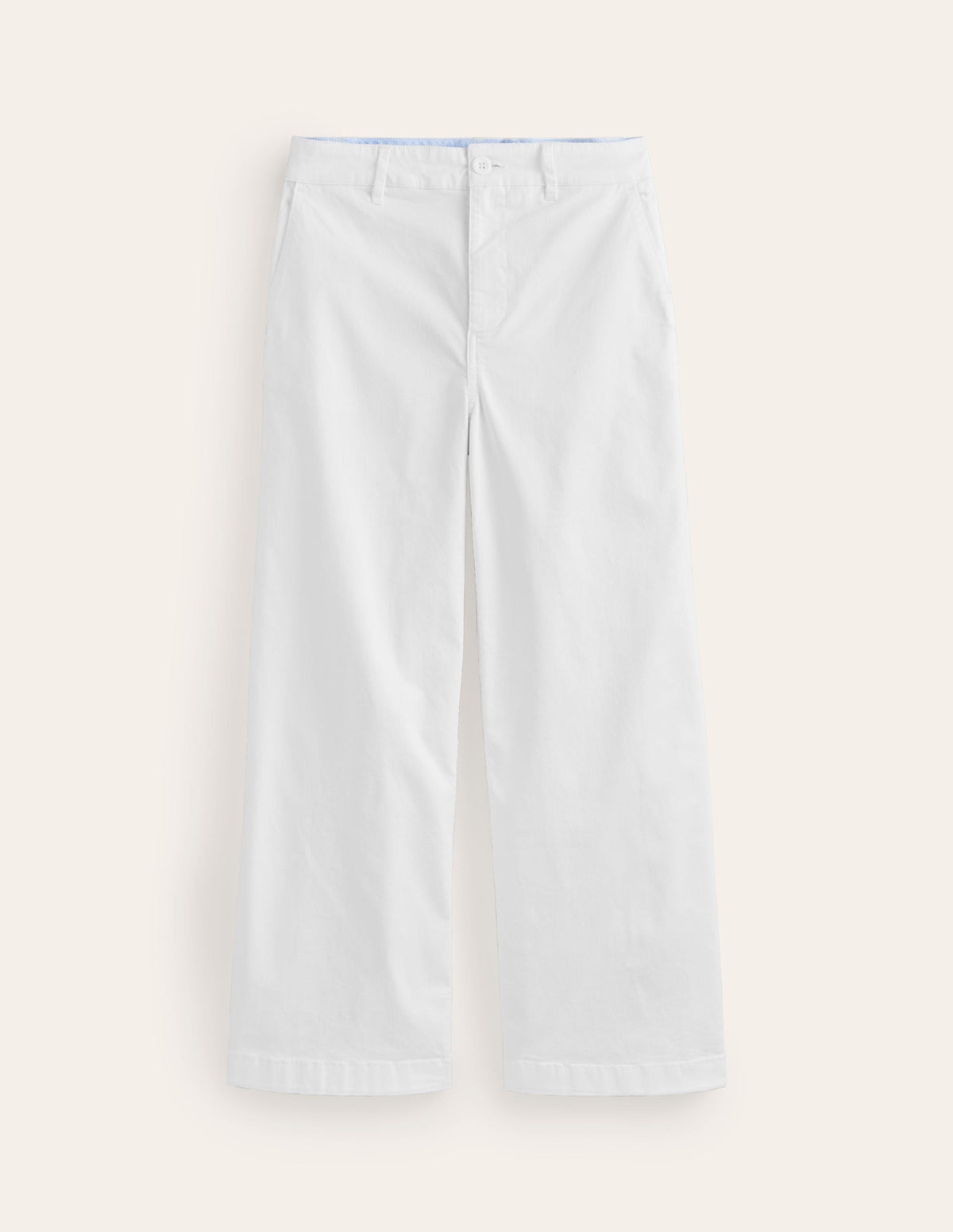 BARNSBURY WIDE LEG CHINO-White - Image 6