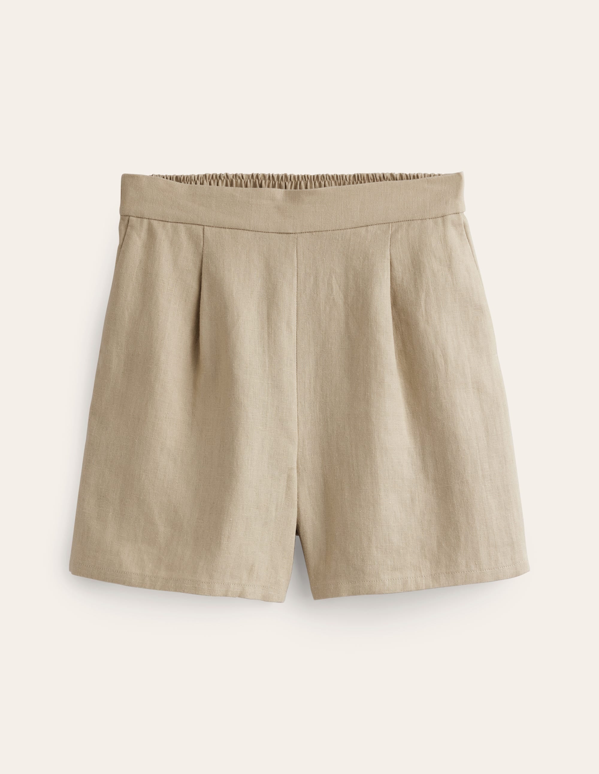 Hampstead Linen Shorts-Neutral - Image 5