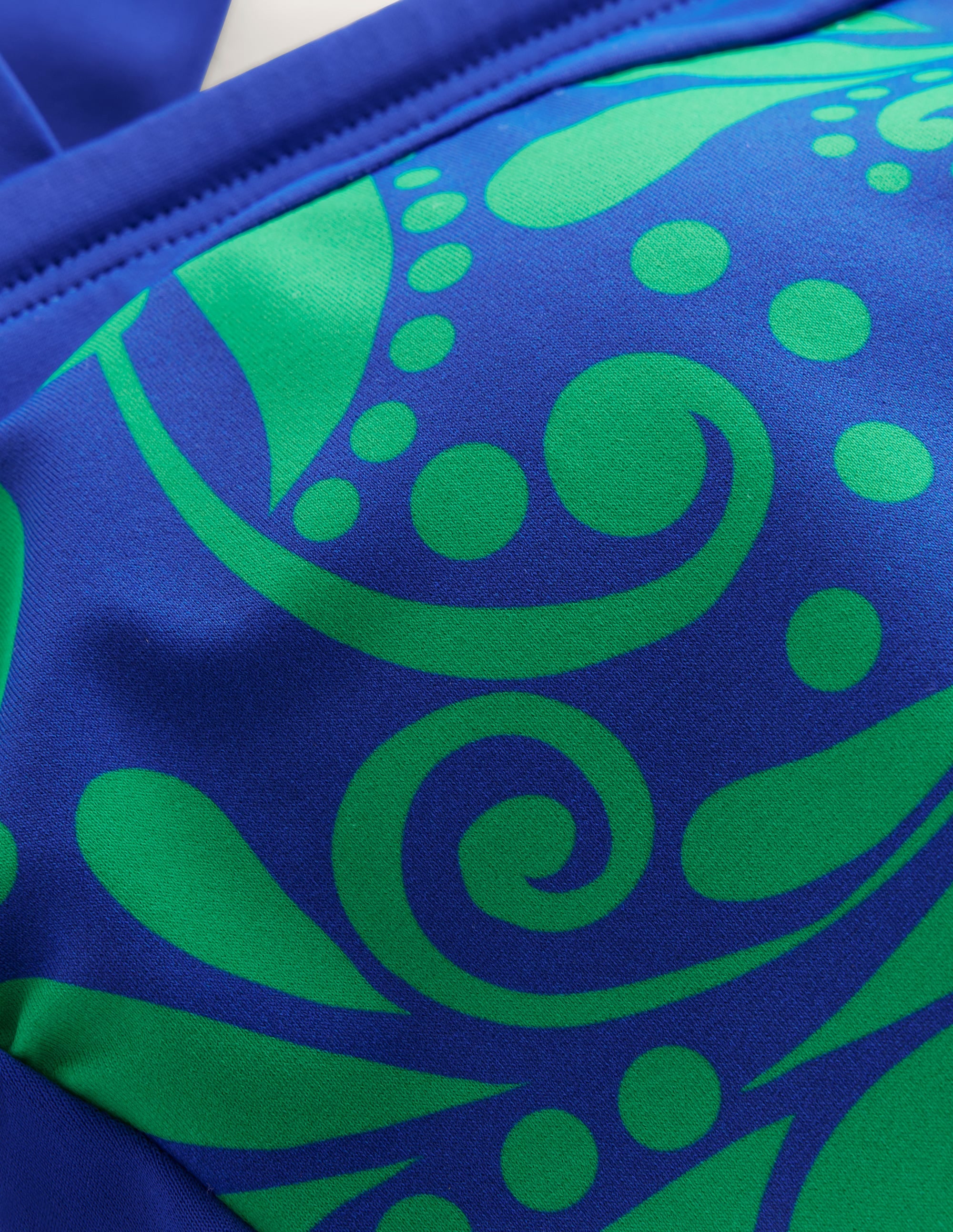 Santorini Tankini Top-Surf The Web, Ripple Swirl - Image 6