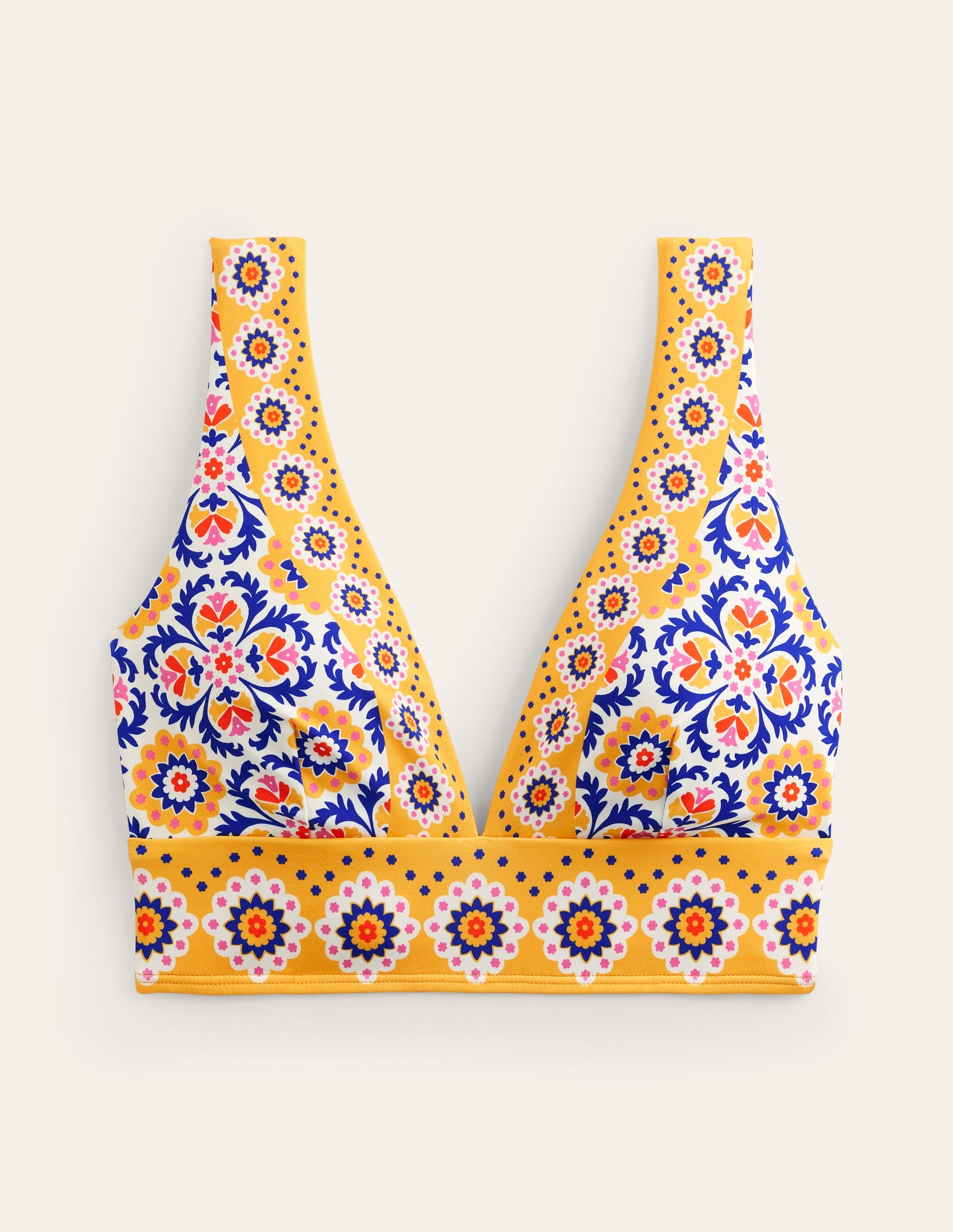 Porto Bikini Top-Artisan Gold, Mosaic Tile-6