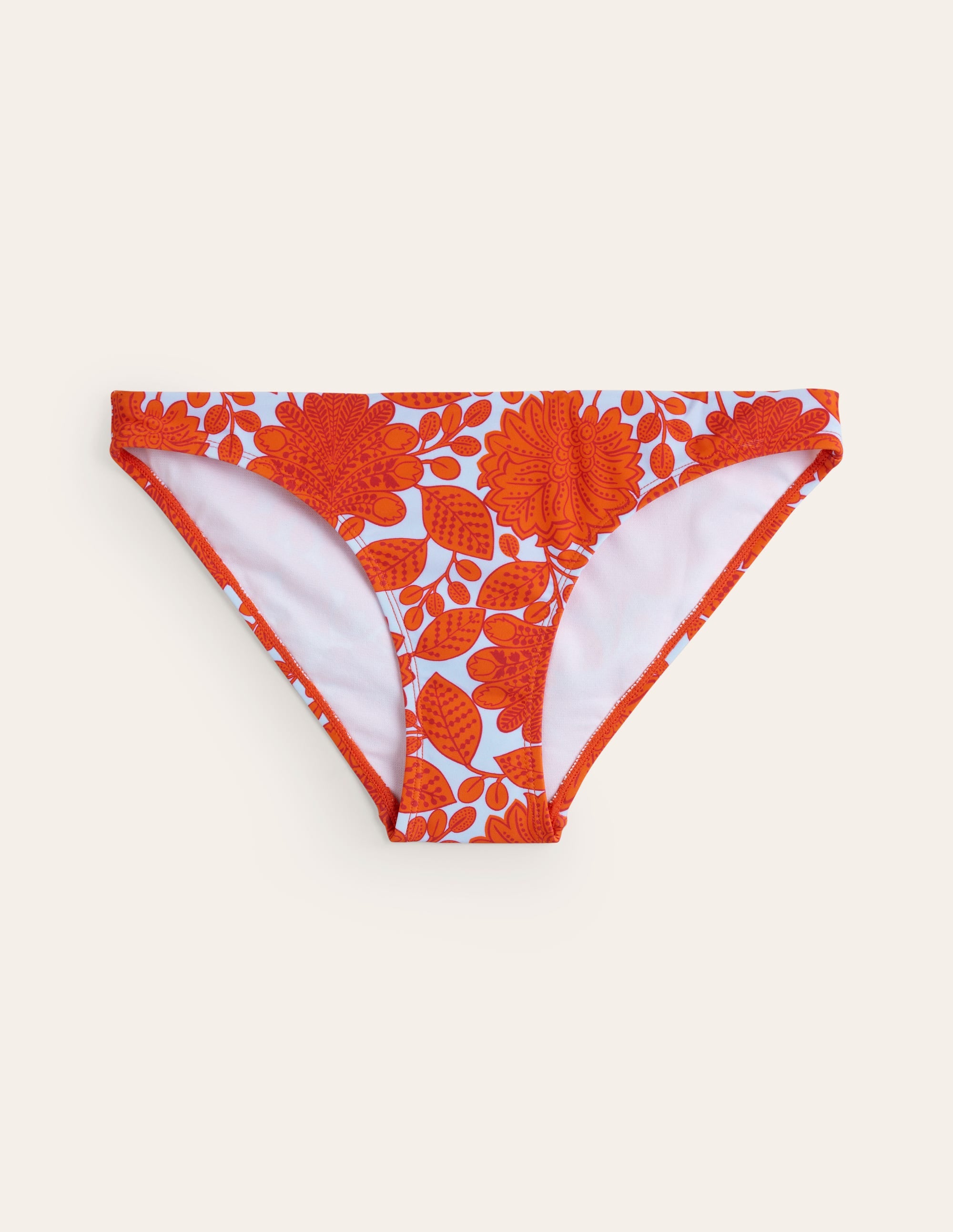 Classic Bikini Bottoms-Fire Cracker, Gardenia Swirl - Image 5