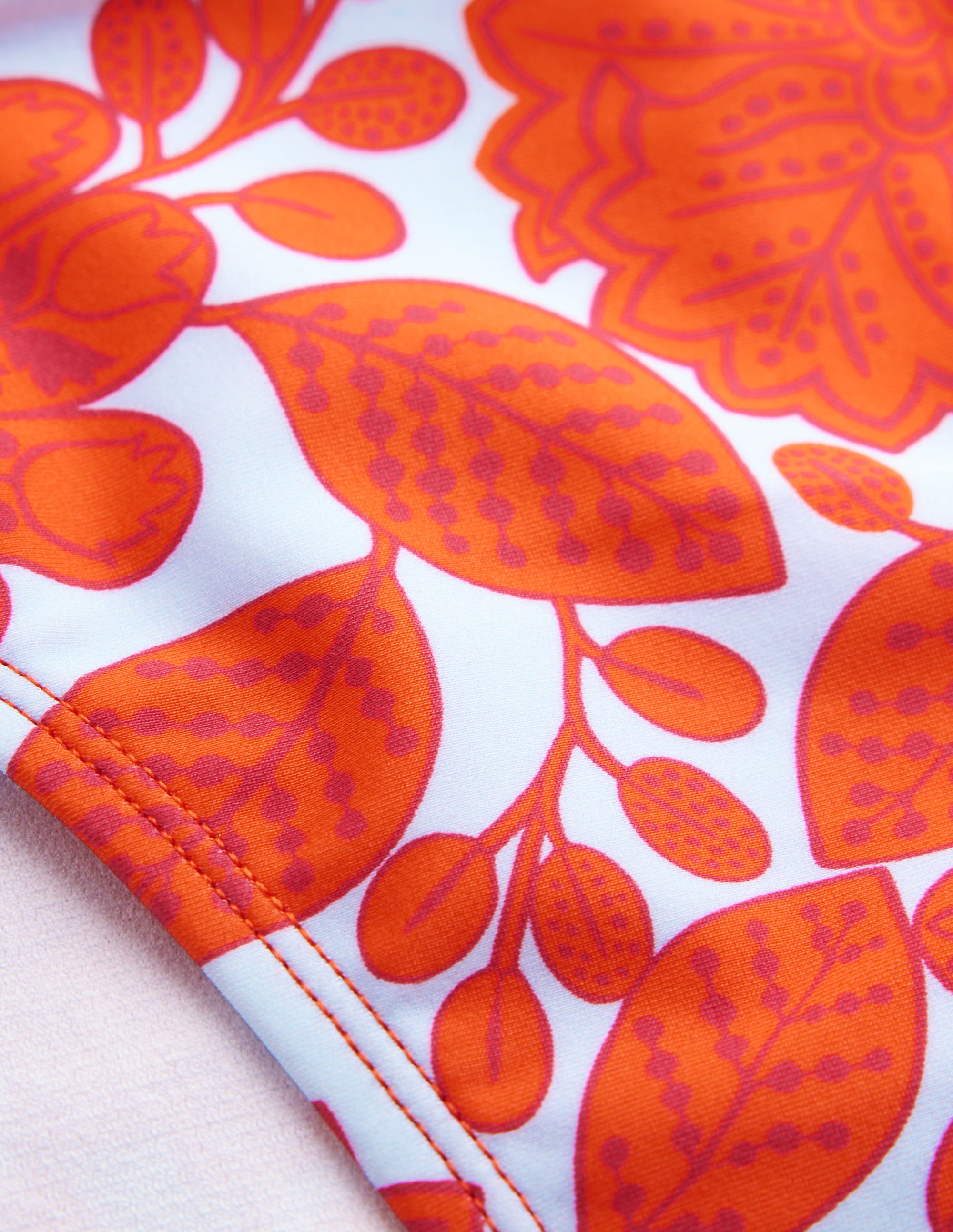 Classic Bikini Bottoms-Fire Cracker, Gardenia Swirl - Image 6