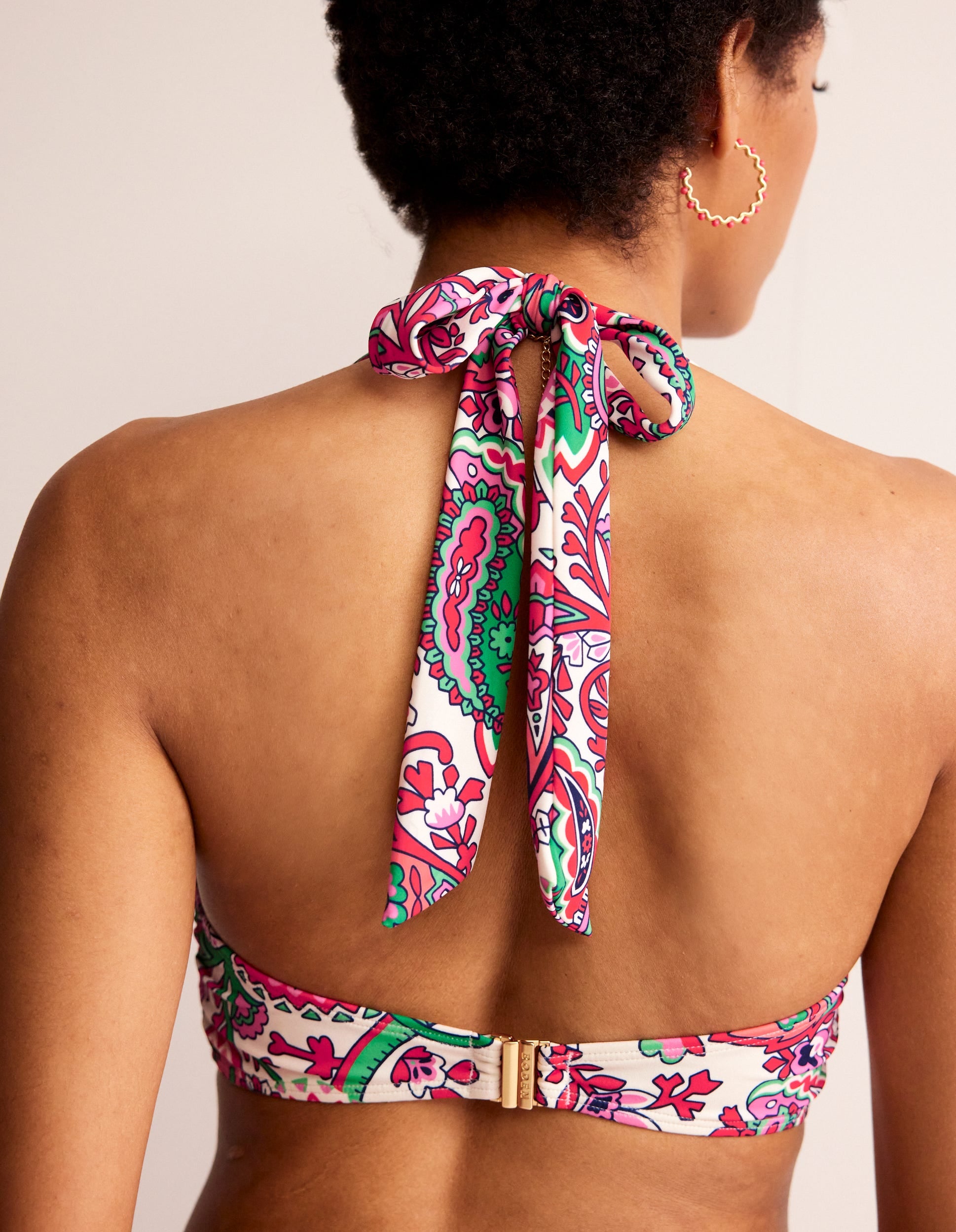 Levanzo Halter Bikini Top-Multi, Fantastical - Image 3