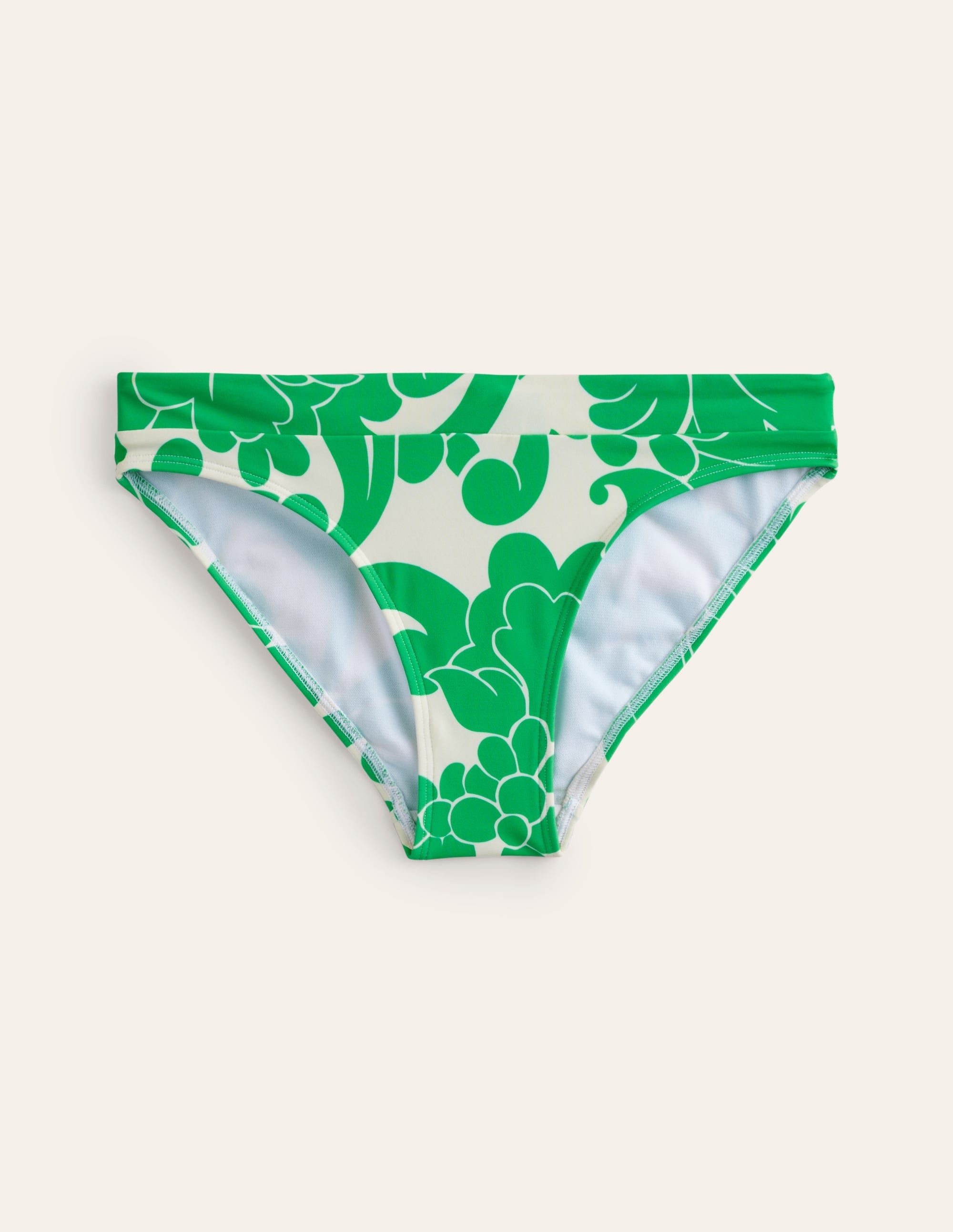 Ithaca Panel Bikini Bottoms-Bright Green, Opulent Whirl - Image 5