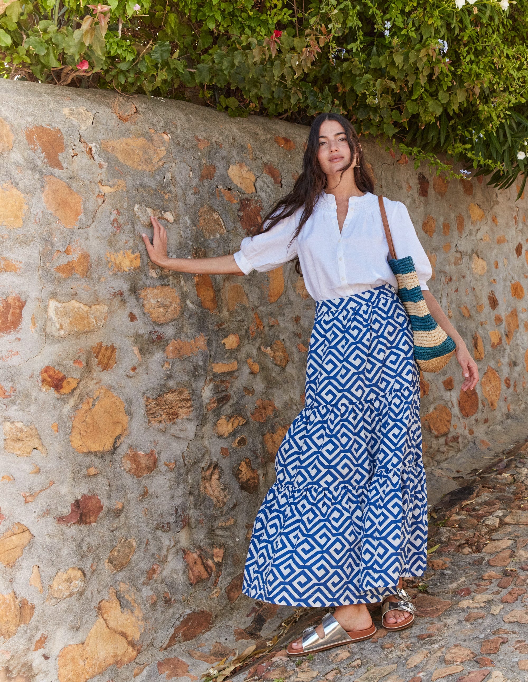Ada Linen Top-White - Image 6