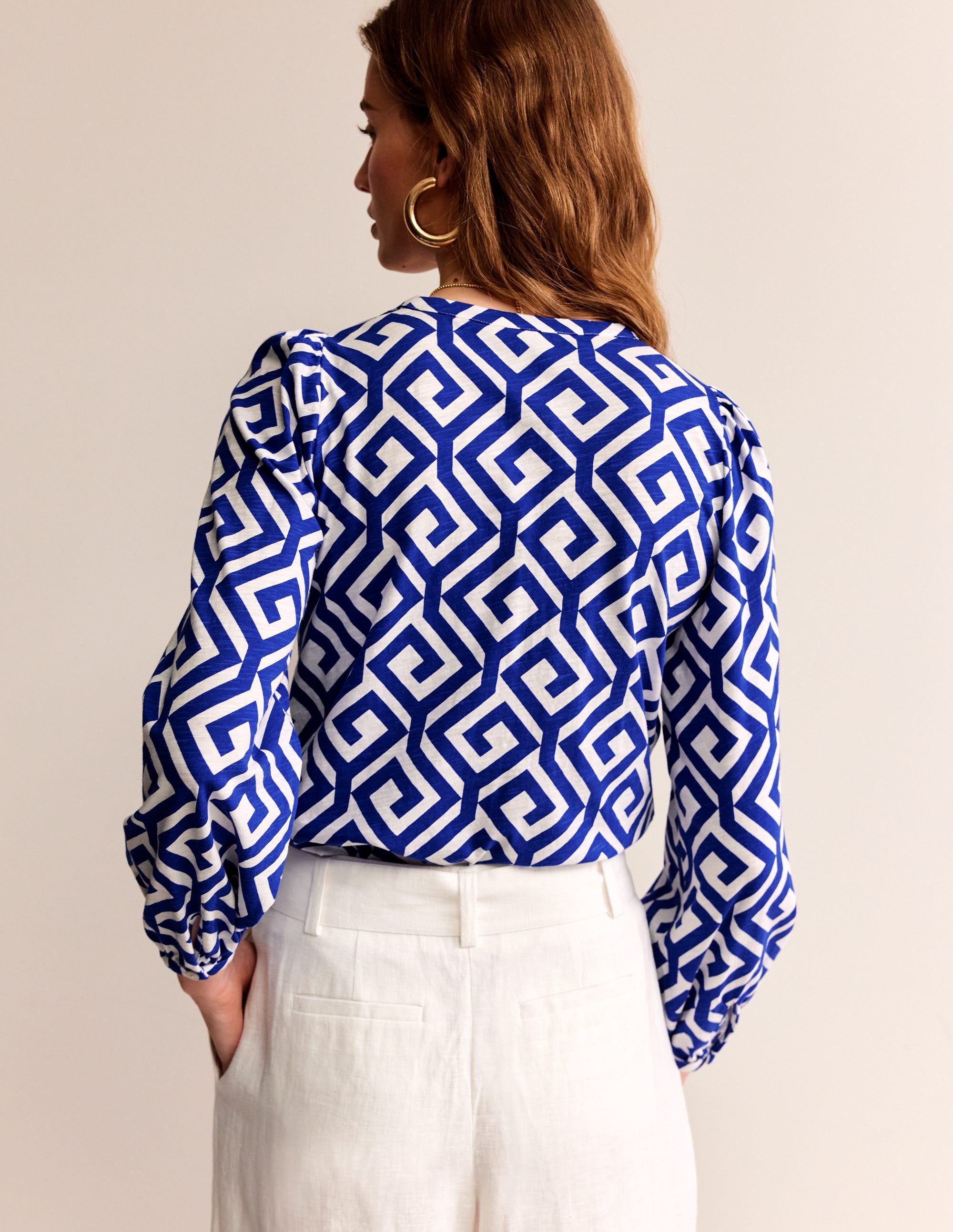 Marina Jersey Shirt-Surf The Web, Maze - Image 3