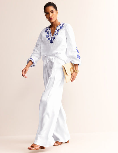 Bonnie Linen Top-Surf the Web, Shells-6