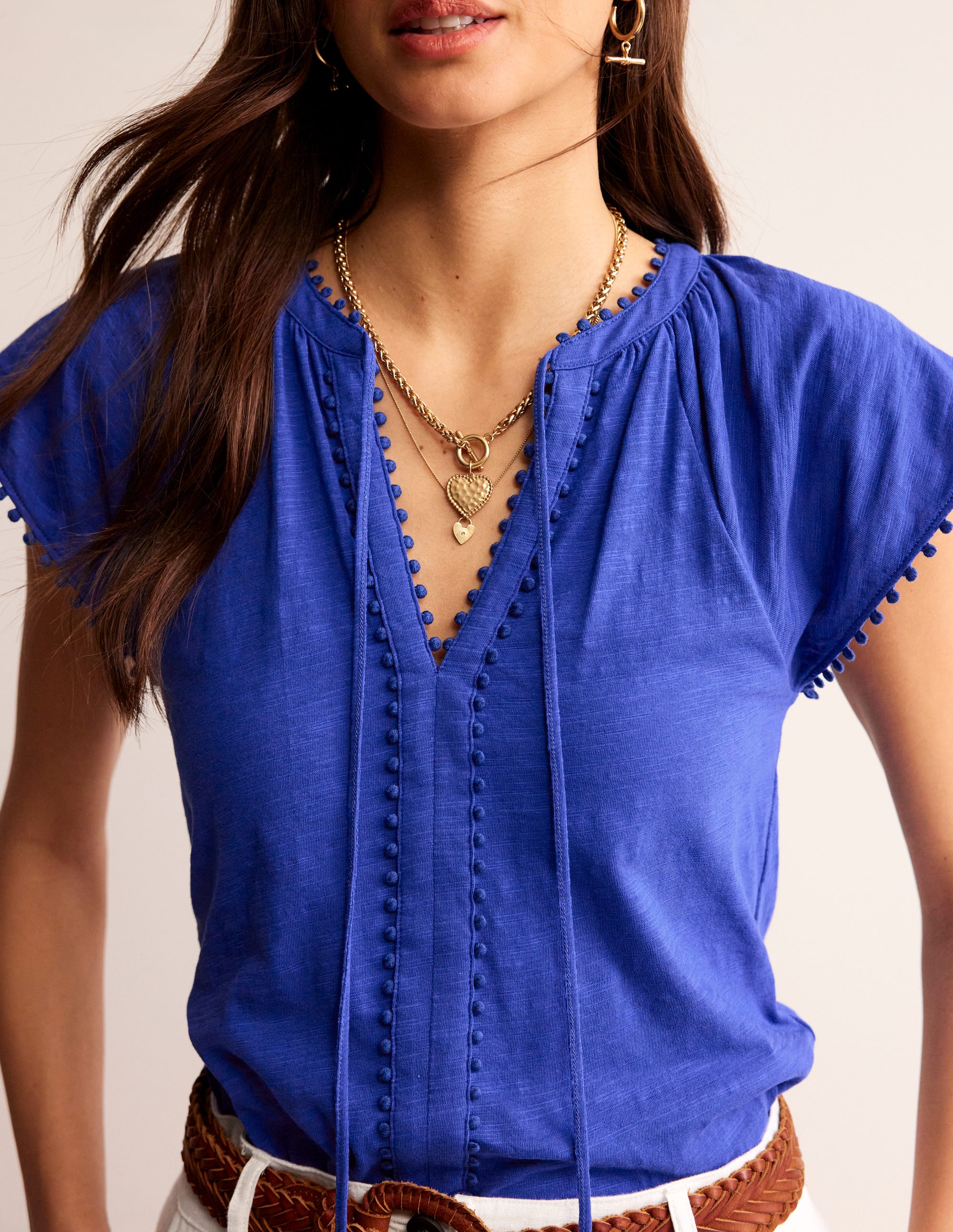Millie Trim Detail Top-Surf The Web - Image 2