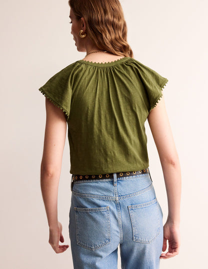 Millie Trim Detail Top-Mayfly-3