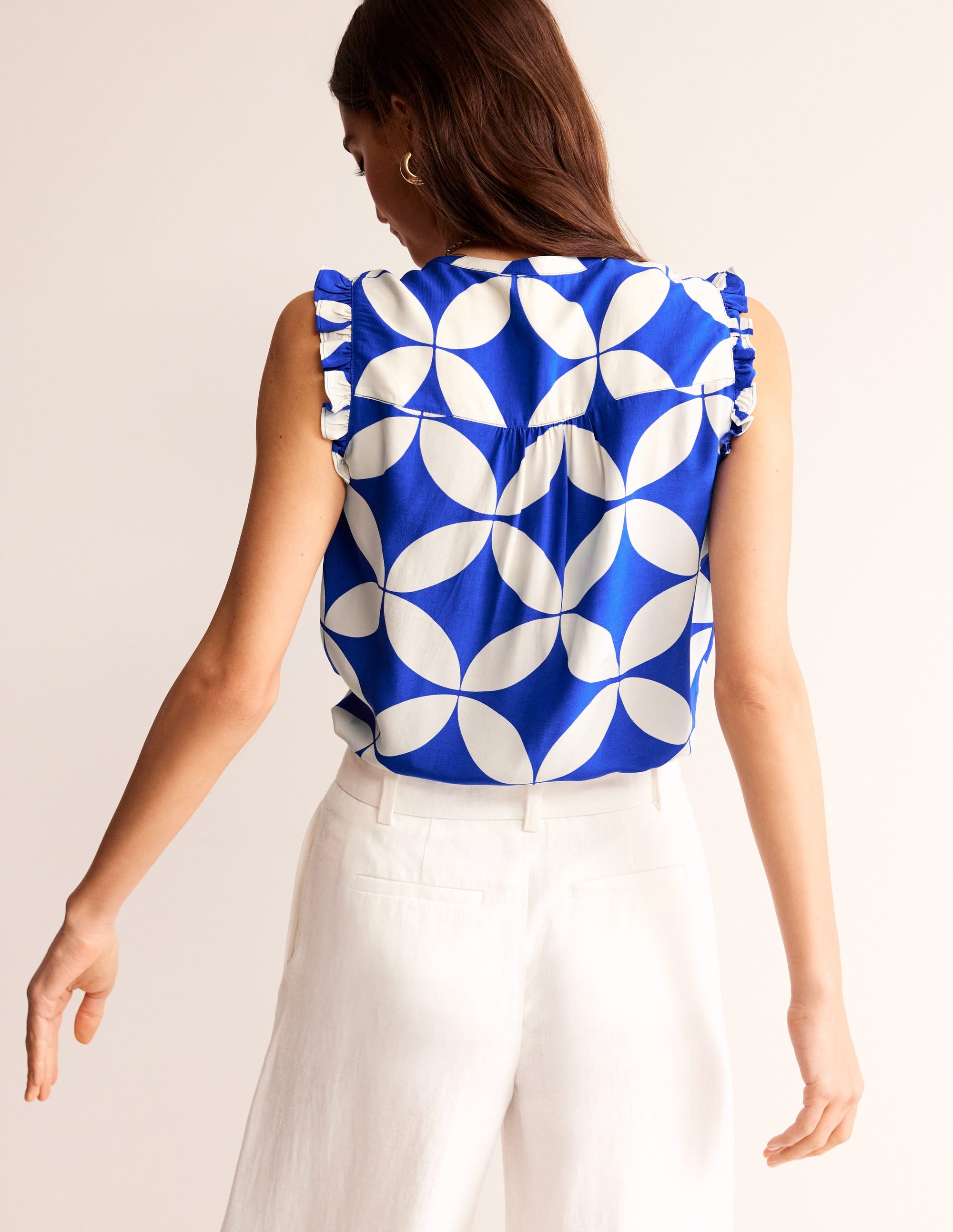 Alicia Button Down Top-Surf the Web. Diamond Terrace - Image 3