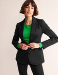 Marylebone Bi-stretch Blazer-Black