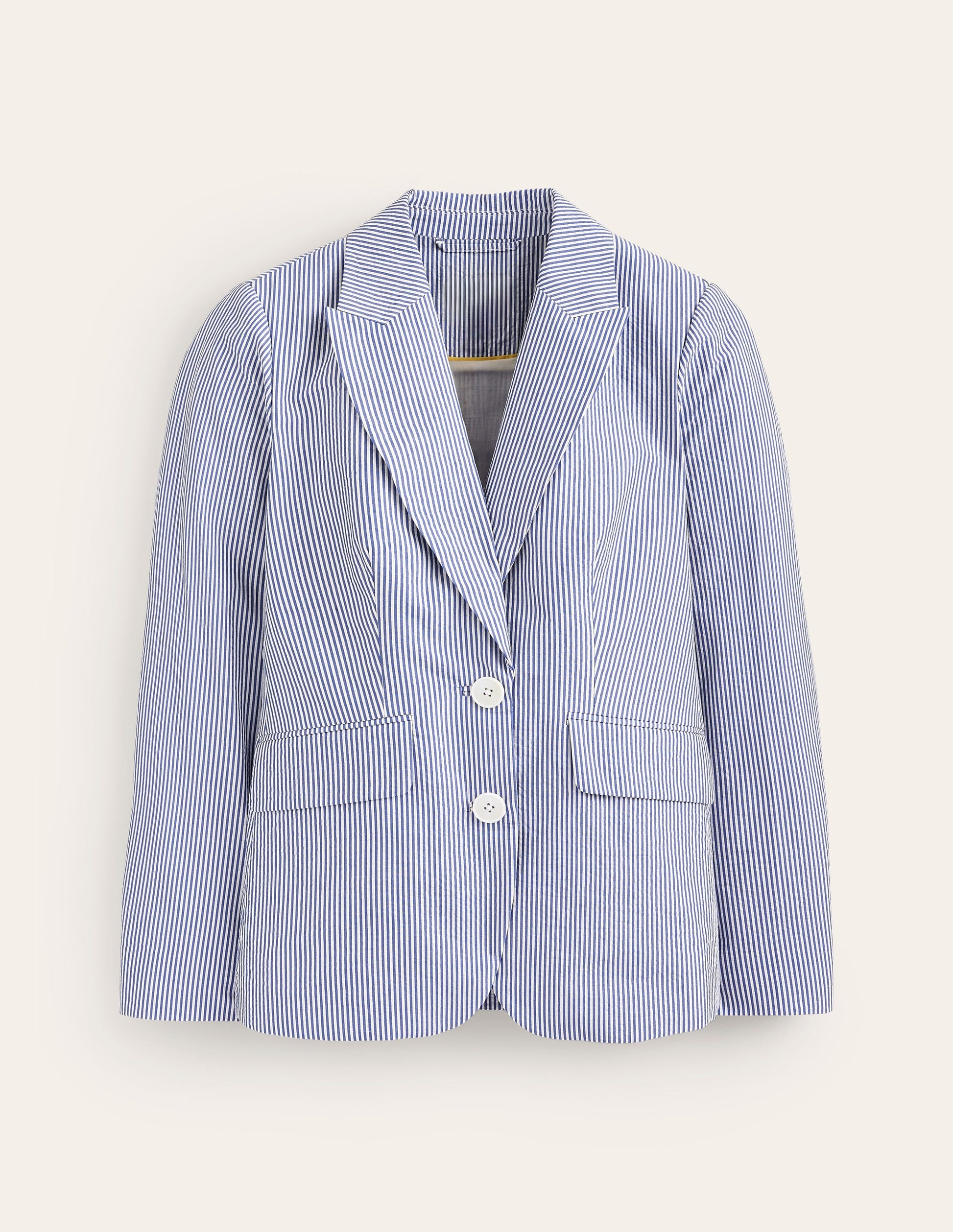 Marylebone Seersucker Blazer-Seersucker-5