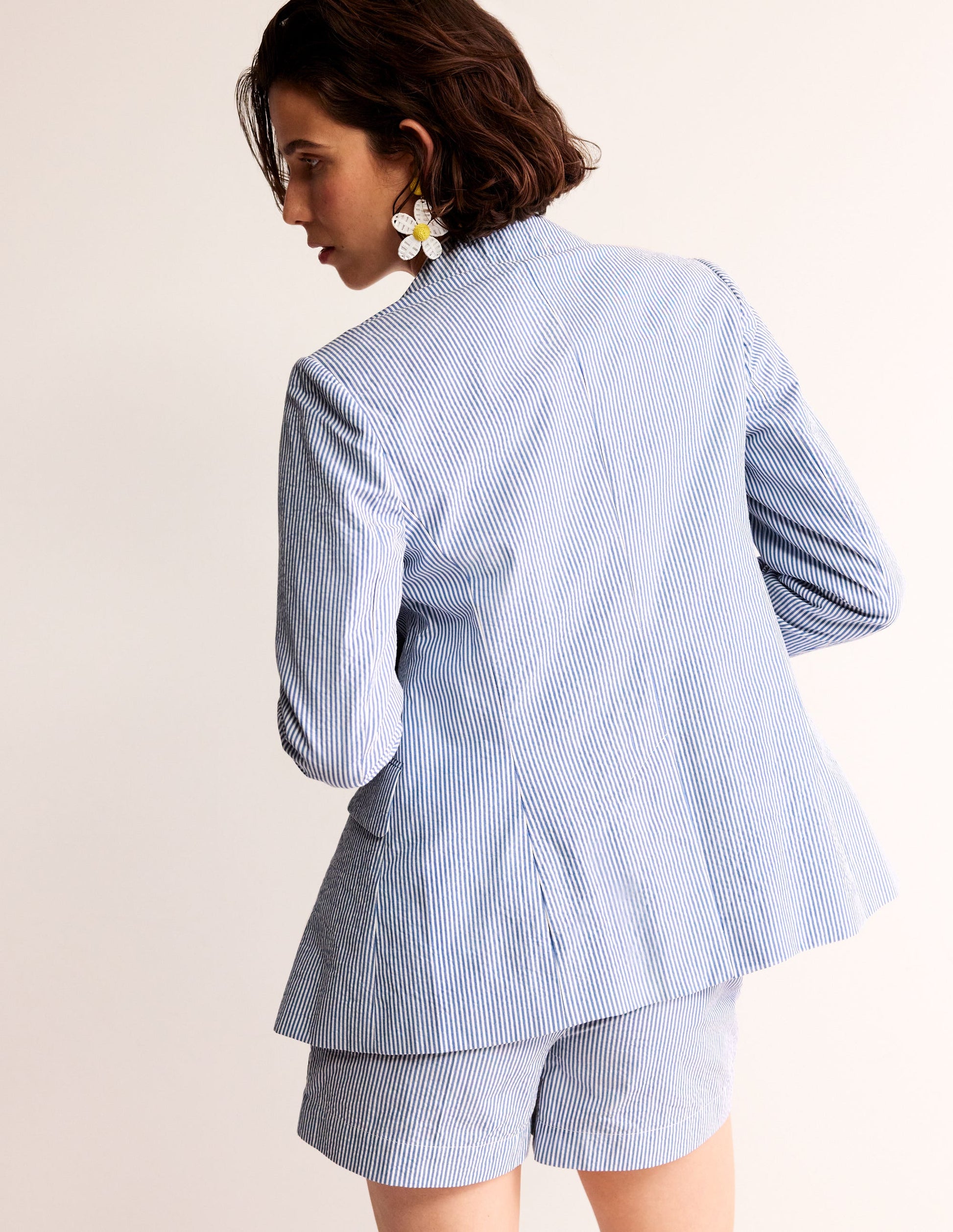 Marylebone Seersucker Blazer-Seersucker-3