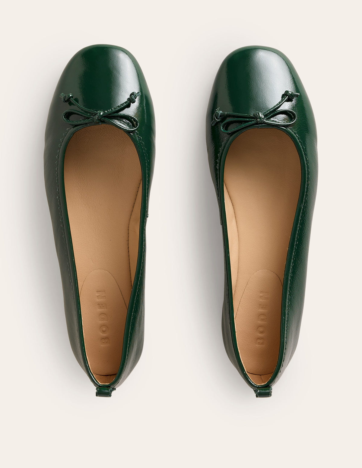 Kitty Flexi Sole Ballet Pumps-Ponderosa Pine Patent - Image 5